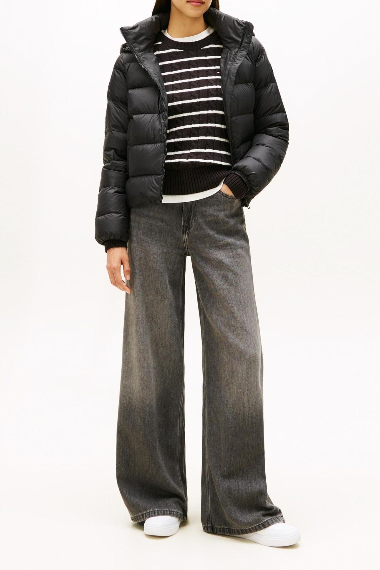 LW DOWN CASUAL JACKET BLACK 1