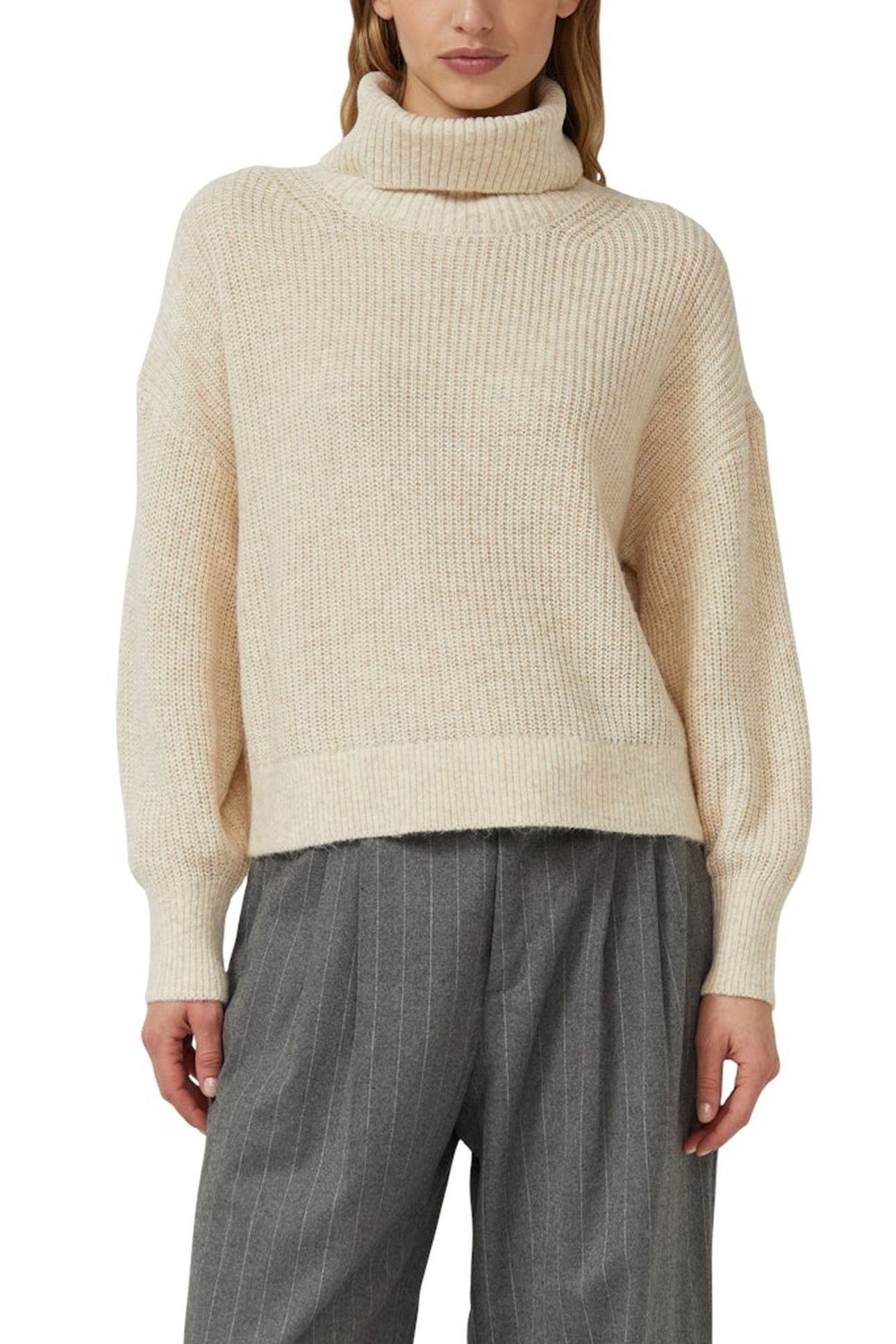 S.OLIVER PULLOVER BEIGE 1