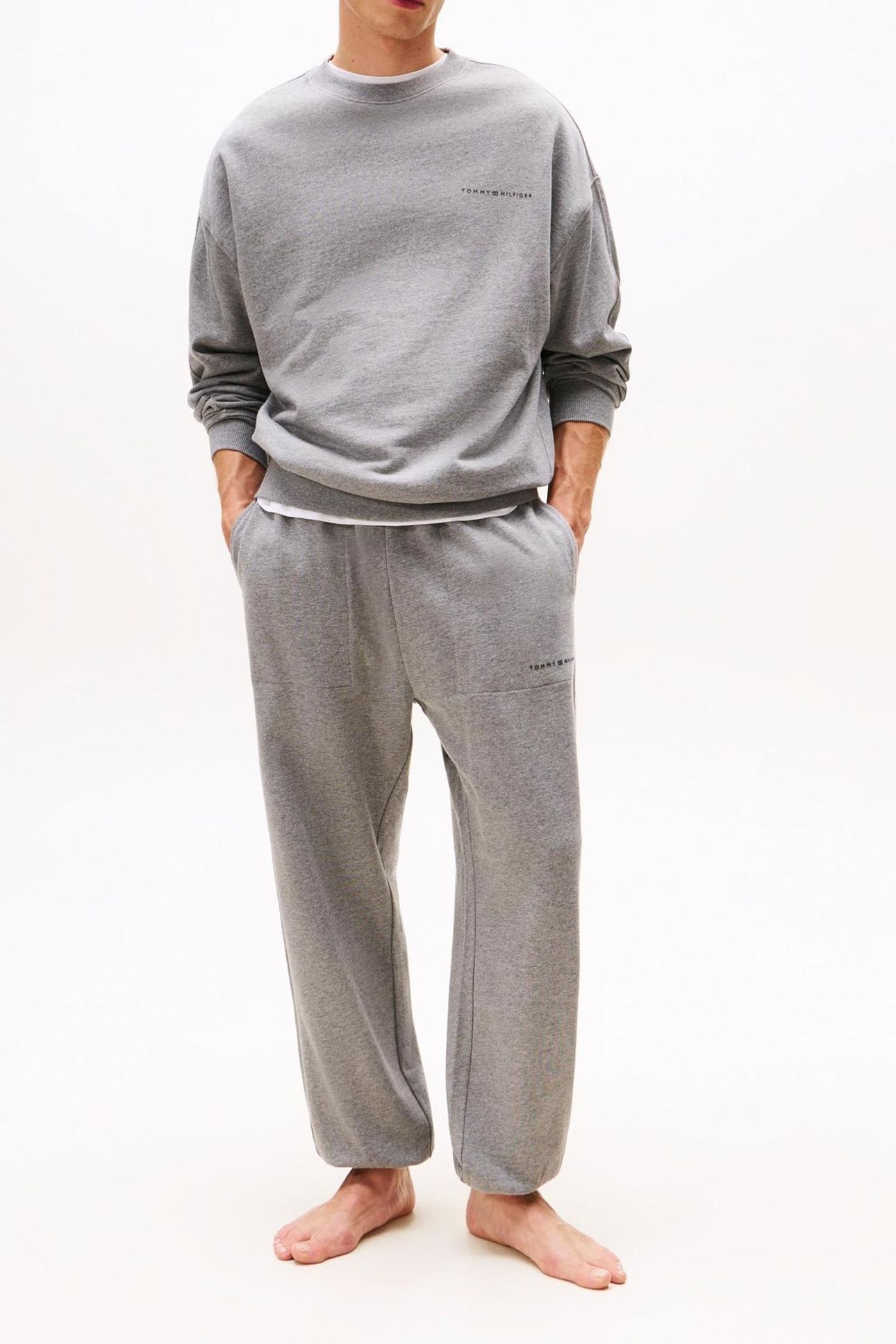 TRACK TOP MEDIUM GREY HEATHER 2