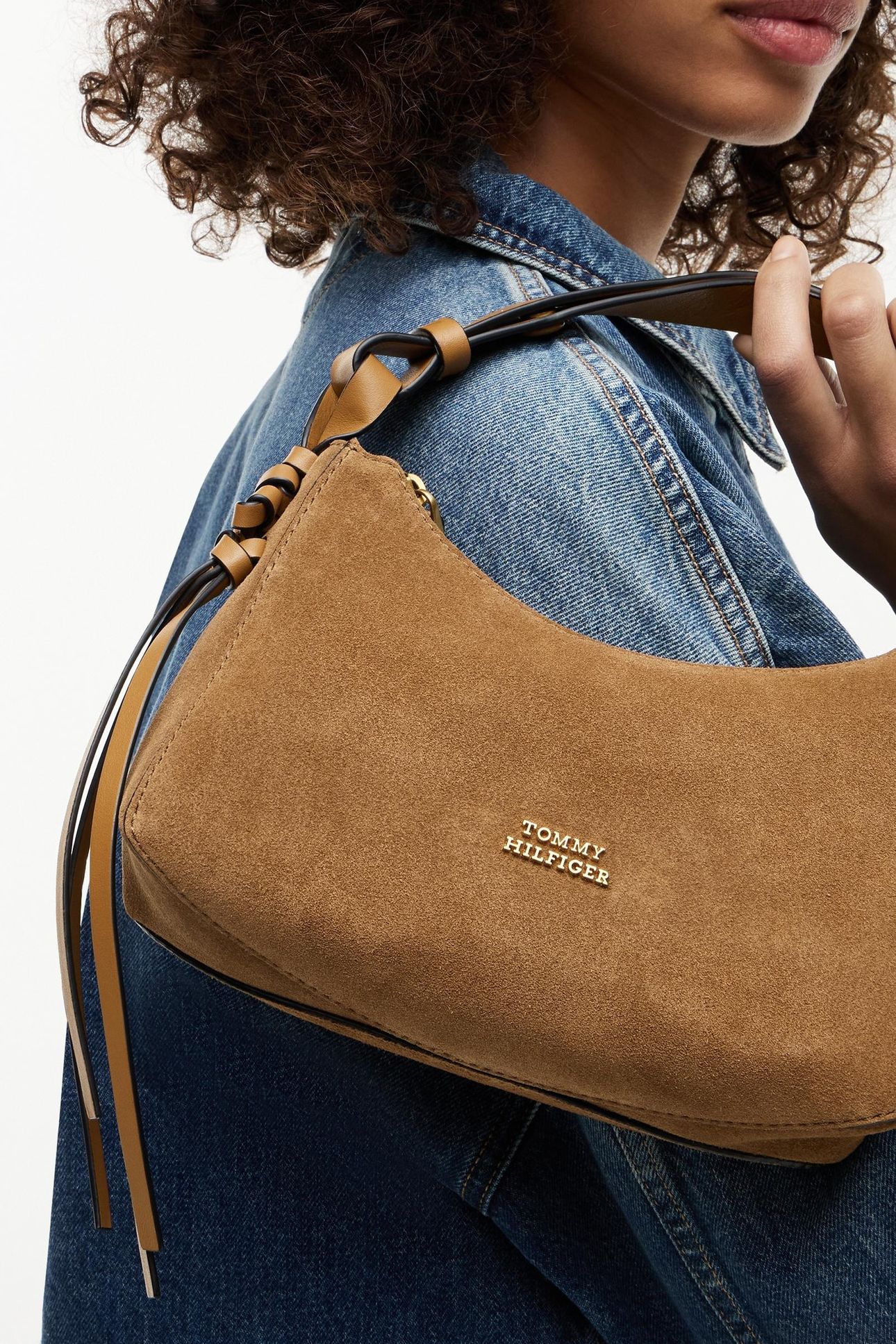 TH STATEMENT MINI SHOULDER COGNAC 1