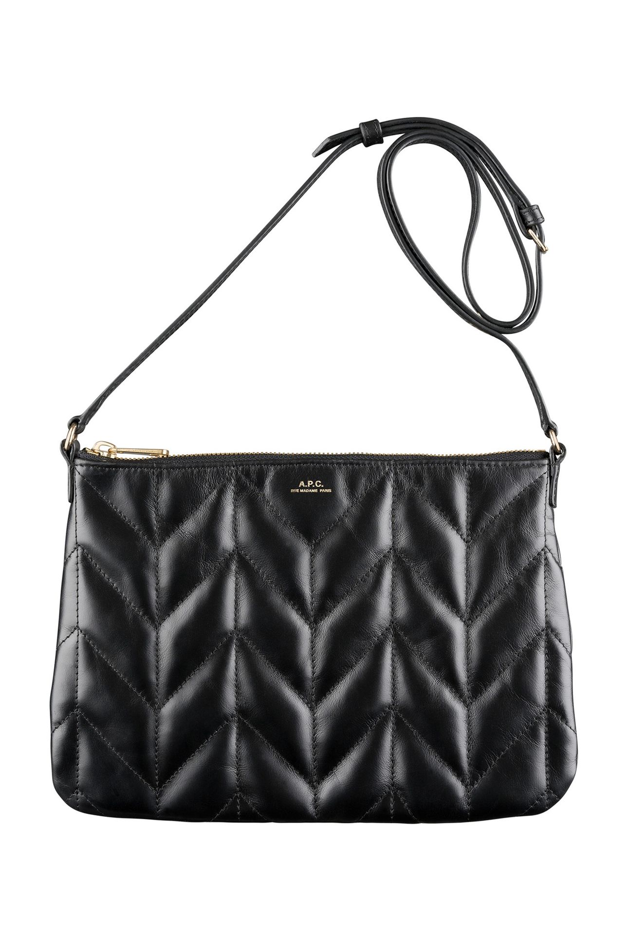 POUCH MERYL WITH STRAP BLACK 1