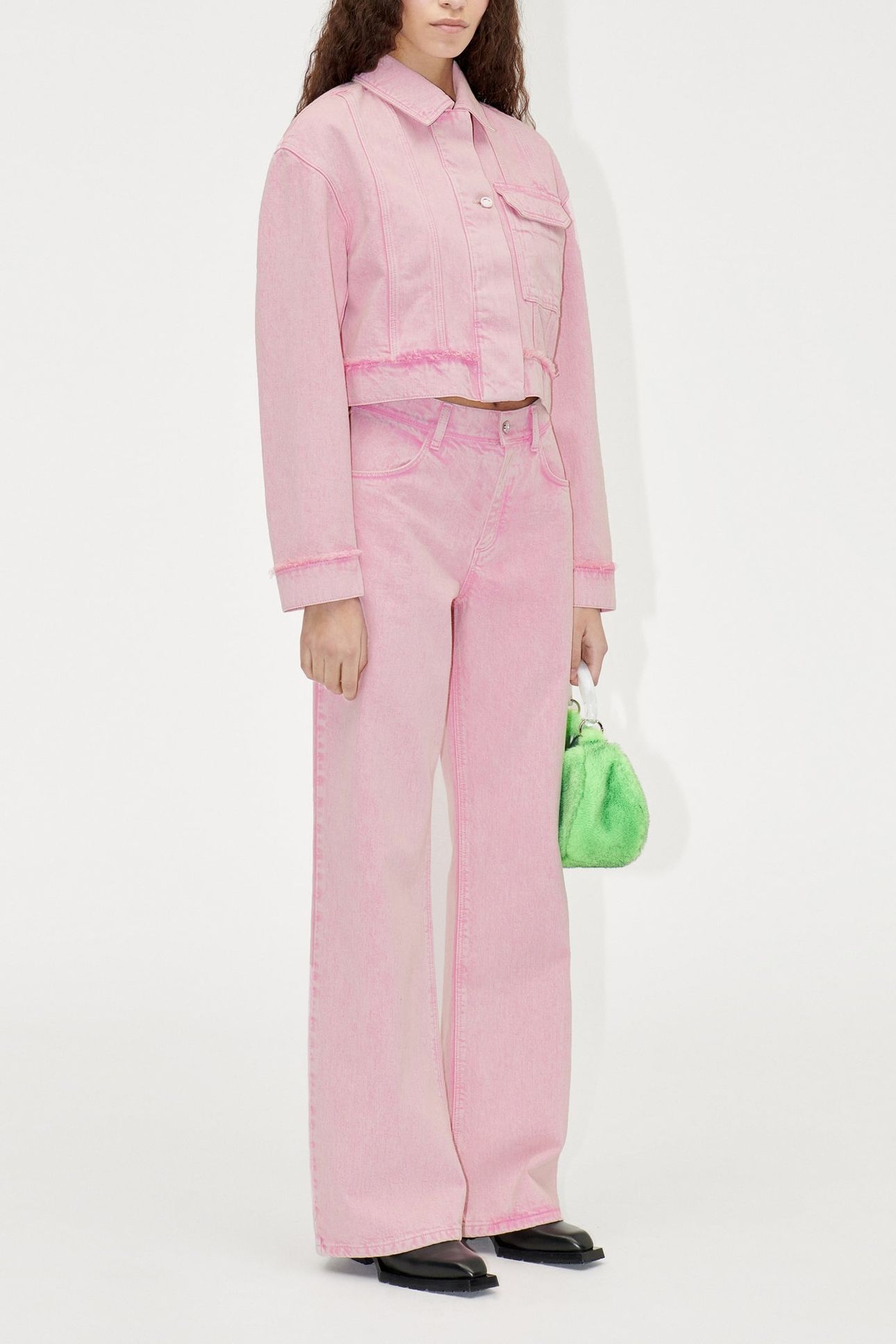 JOELLE PANTS LONG WASHED PINK 1