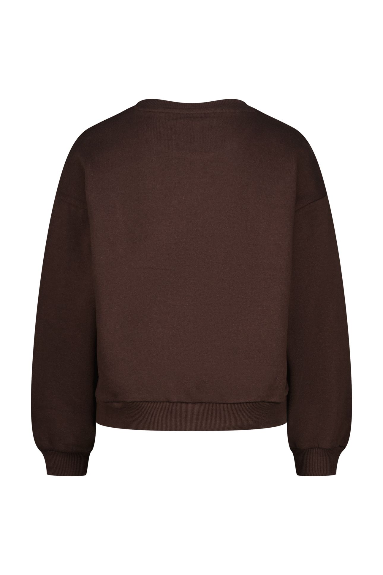 GIRLS SEM SWEATER DEEP BROWN 3