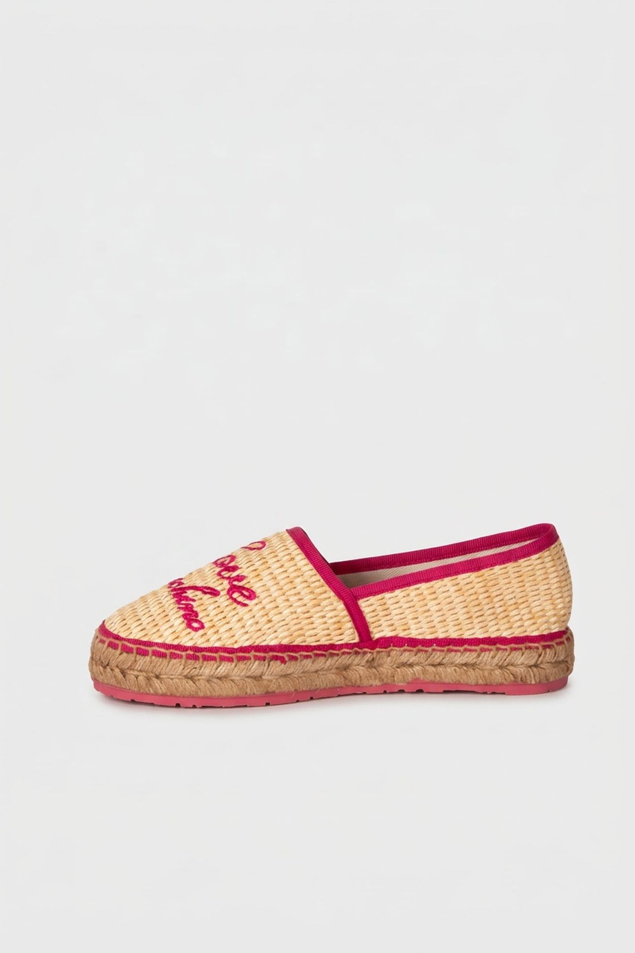 RAFFIA ESPADRILLES WITH EMBROIDERY BEIGE 4