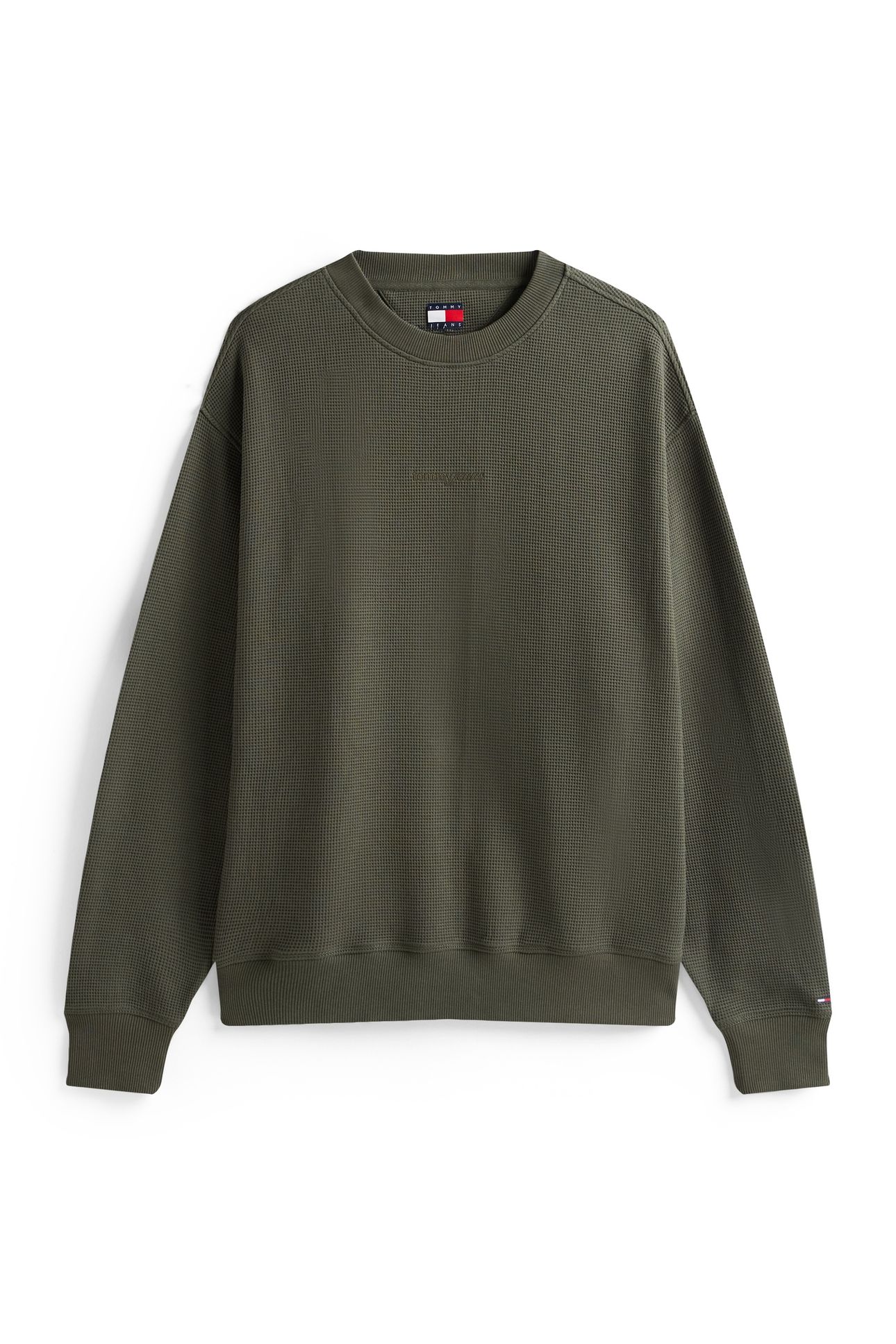 TJM RELAXED WAFFLE PEWTER GREEN 4