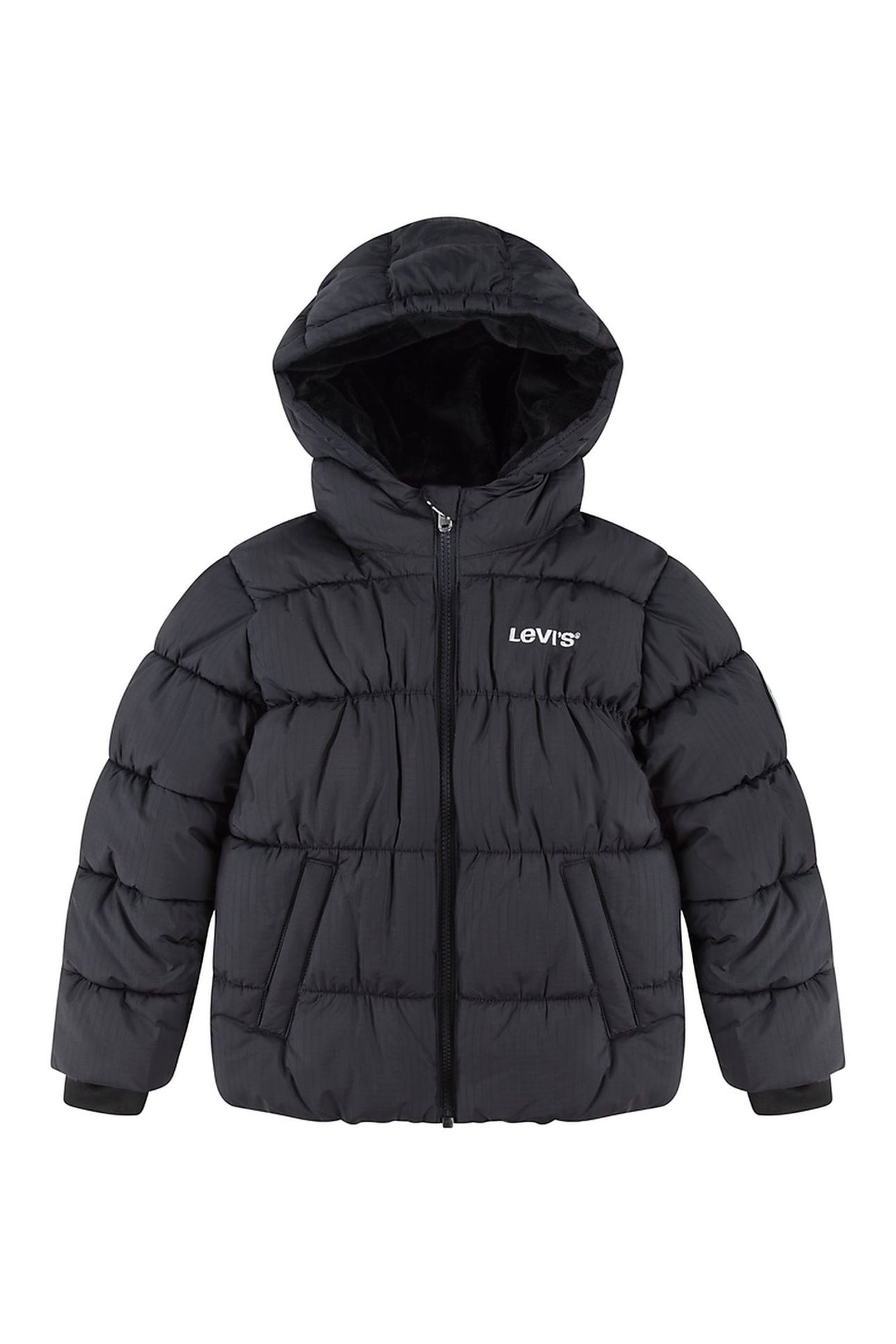 GIRLS ESSENTIAL PUFFER BLACK 1