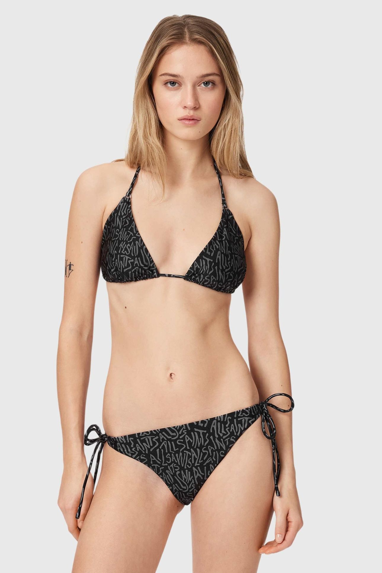 SAPH BIKINI BOTTOM SANTAS BLACK/GREY 2