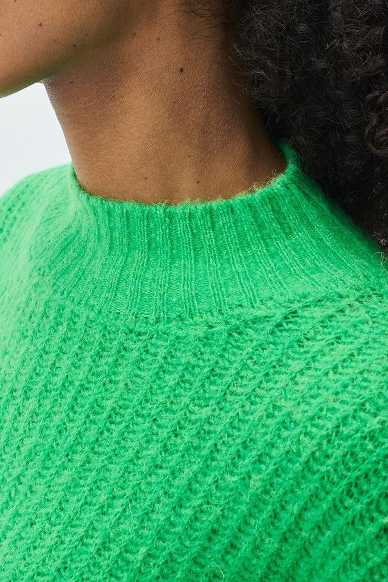 EAST KNIT SWEATER GRENOUILLE FLUO 5