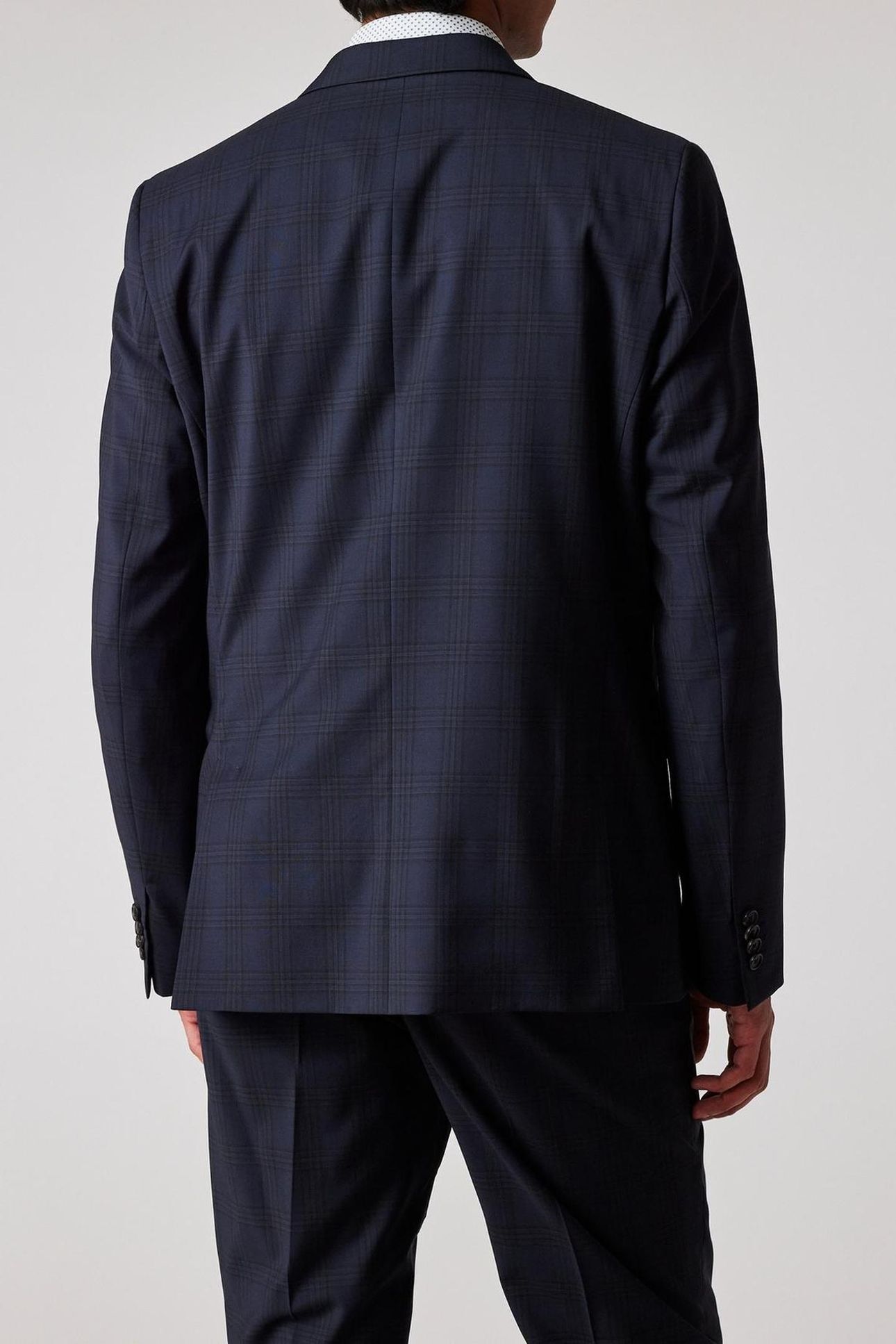 MENS TAILORED FIT 2BTN SUIT VERY DARK NAVY 3