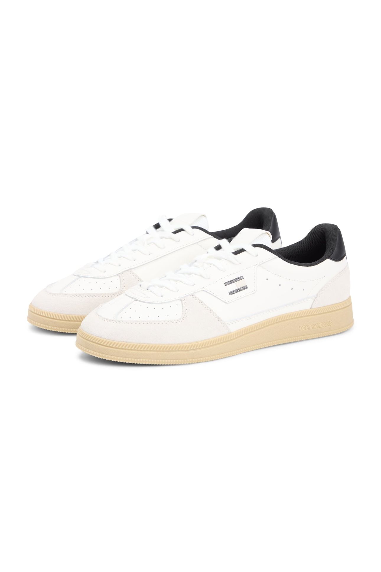 THE GREENWICH EDGE SNEAKERS ECRU/BLACK 3