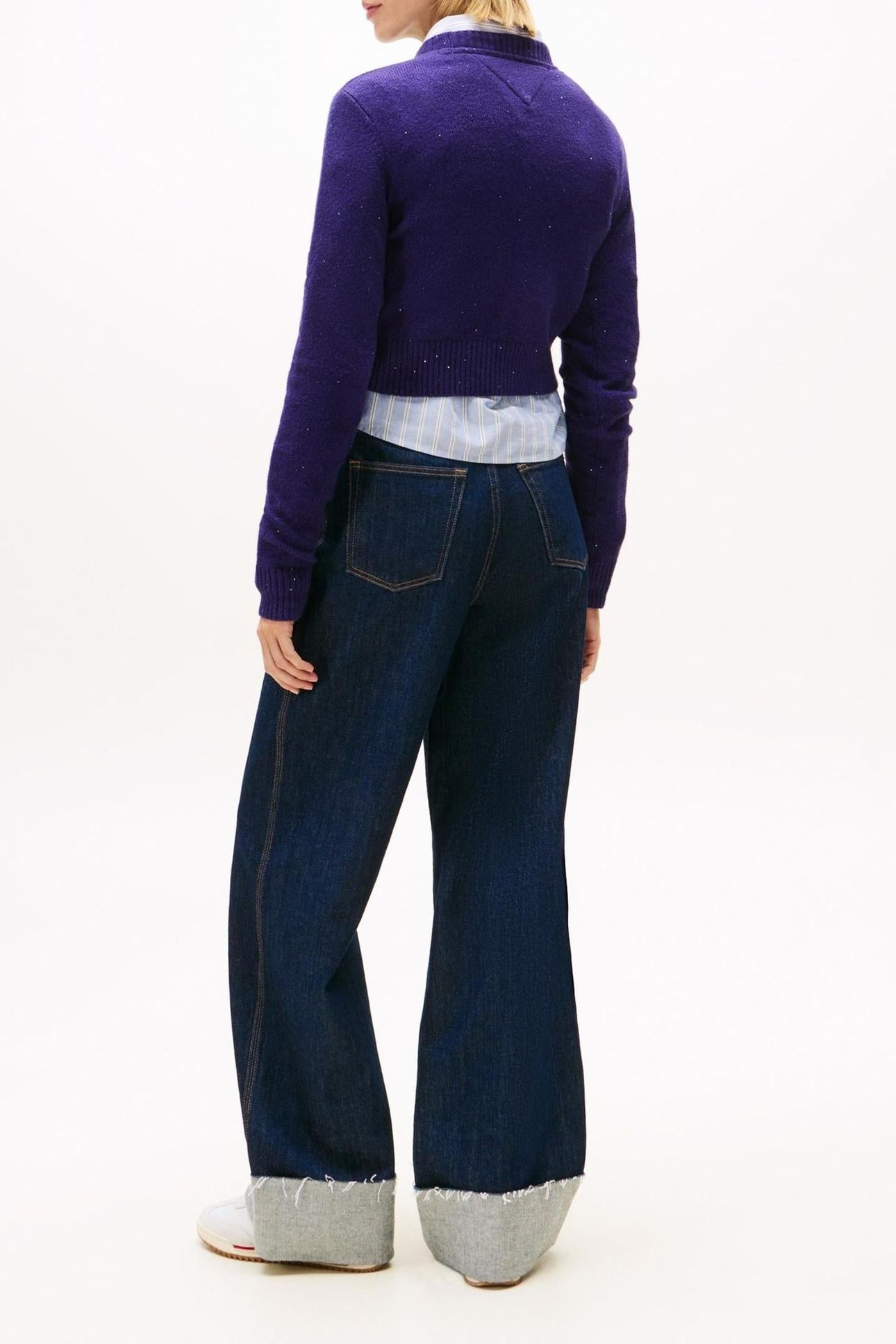 TJW SPARKLE FLAG SWEATER NOCTURNAL PURPLE 2
