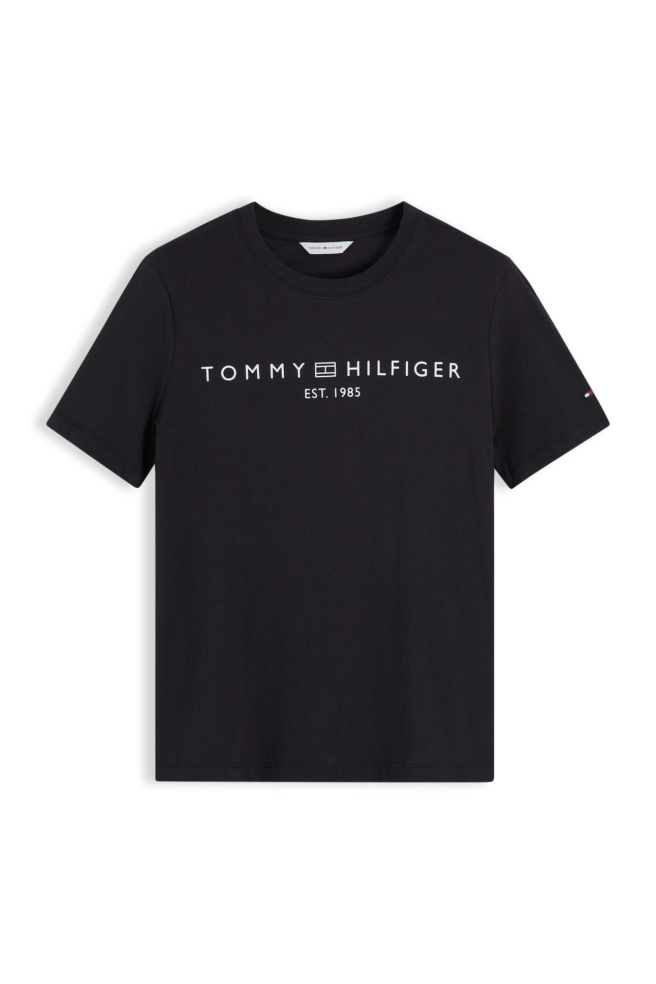 CORP LOGO COTTON JERSEY BLACK 4