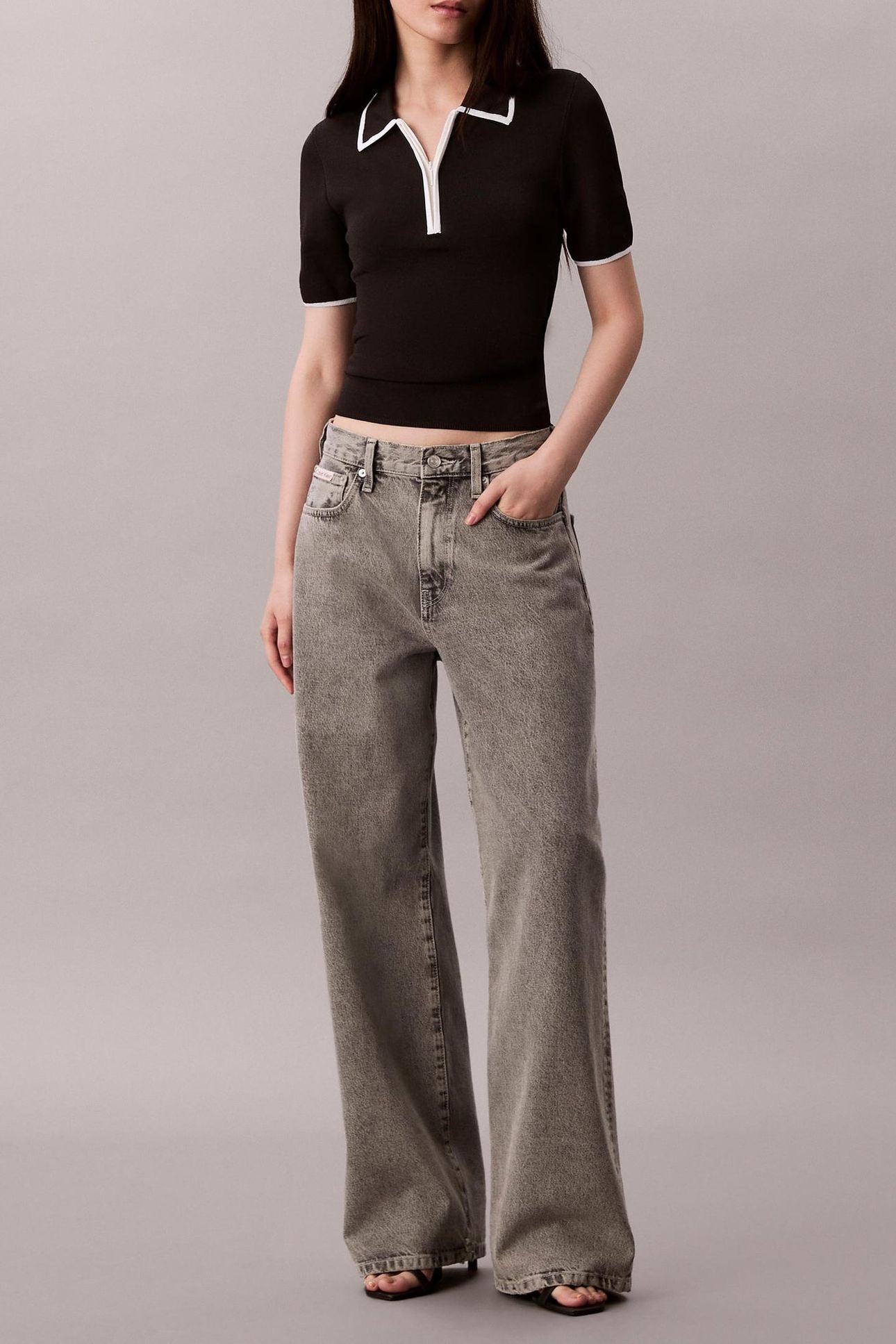 SHORT SLEEVE POLO BLACK COMBO 3