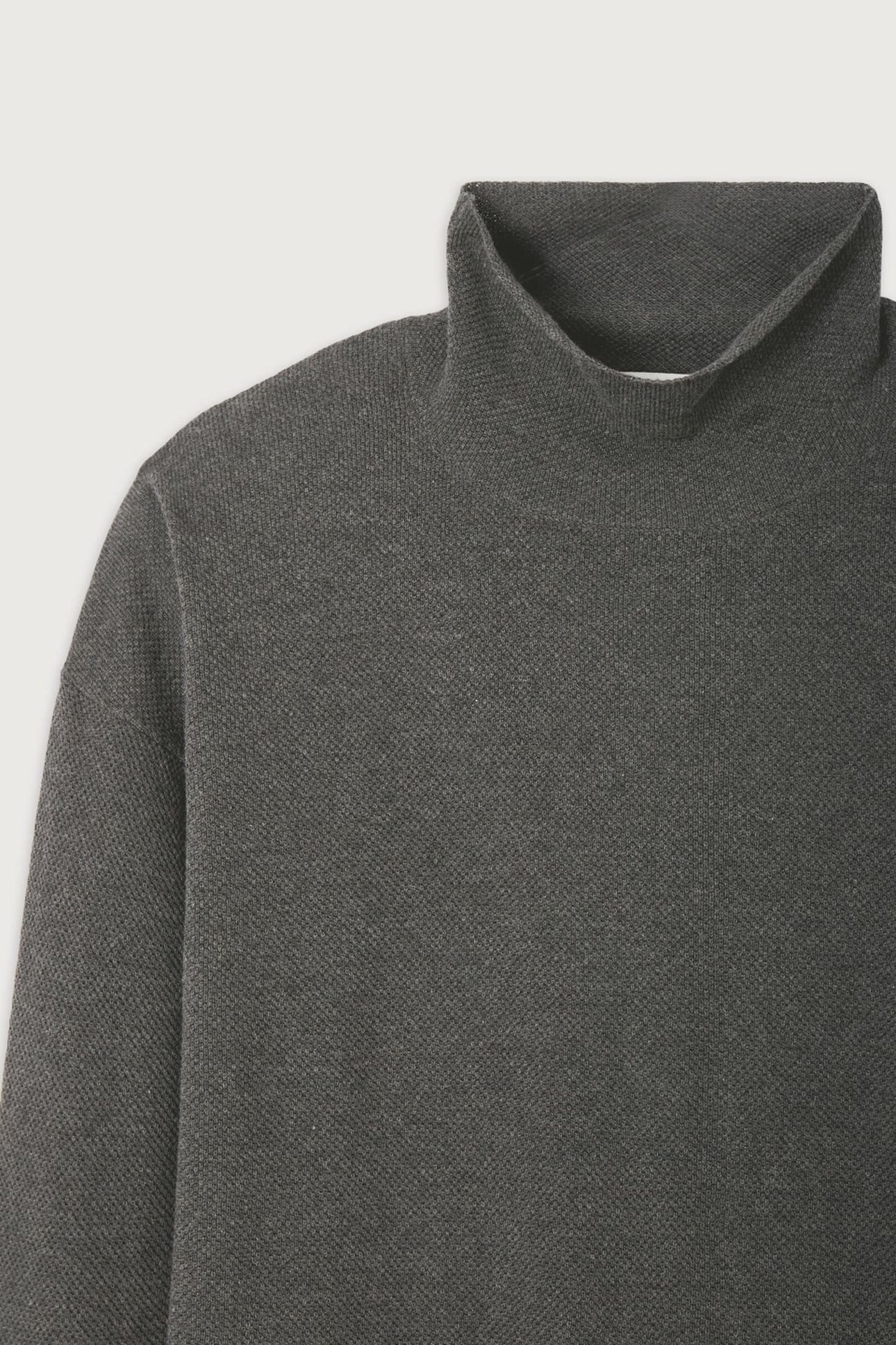 MARCEL KNIT SWEATER ANTHRACITE CHINE 4