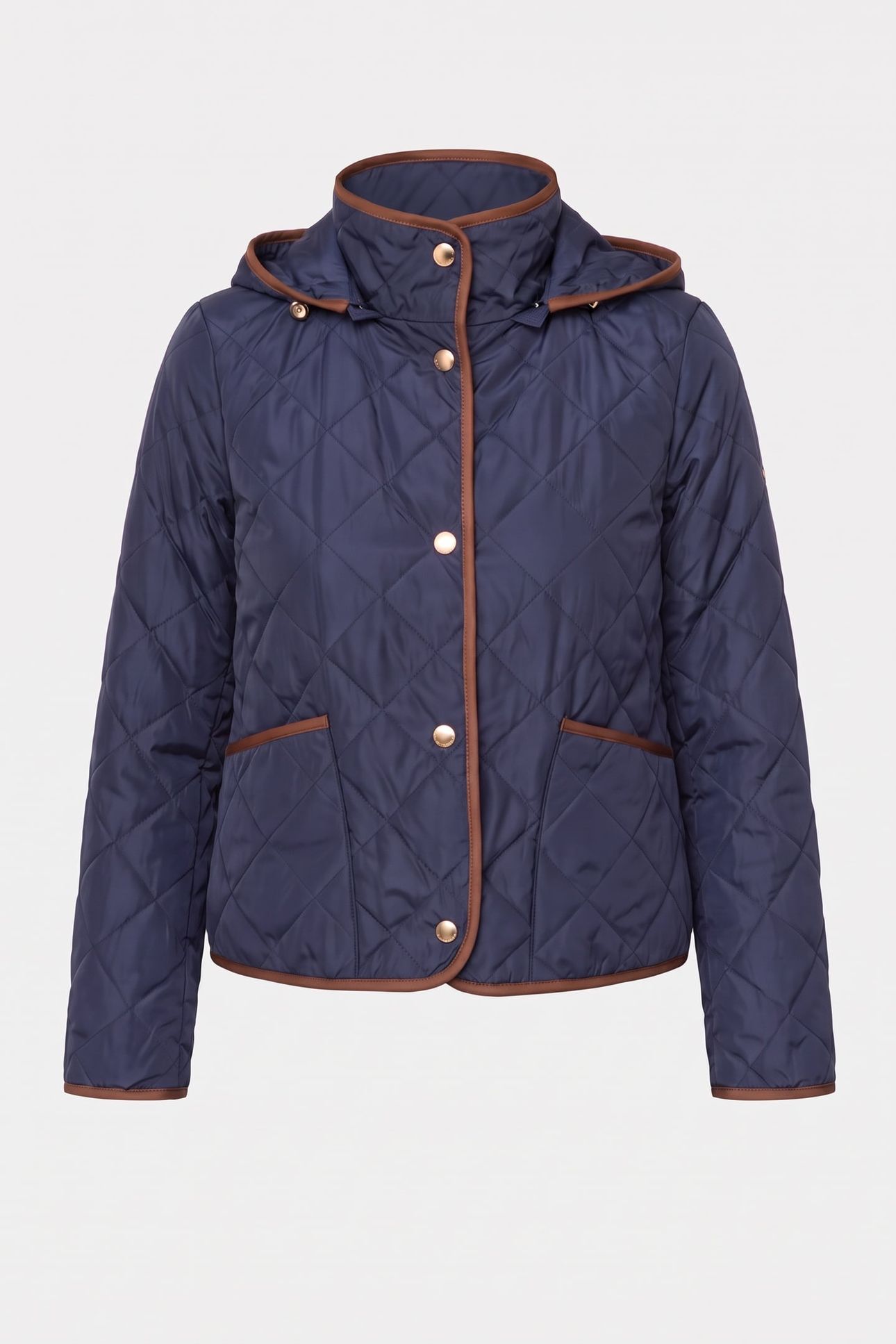 QUILTED HOODED JACKET MIDNIGHT 3