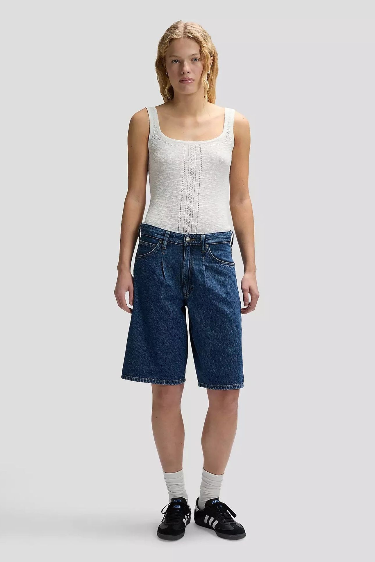DRAPEY JORT - OVERT WASH - RELAXED BLUE 2