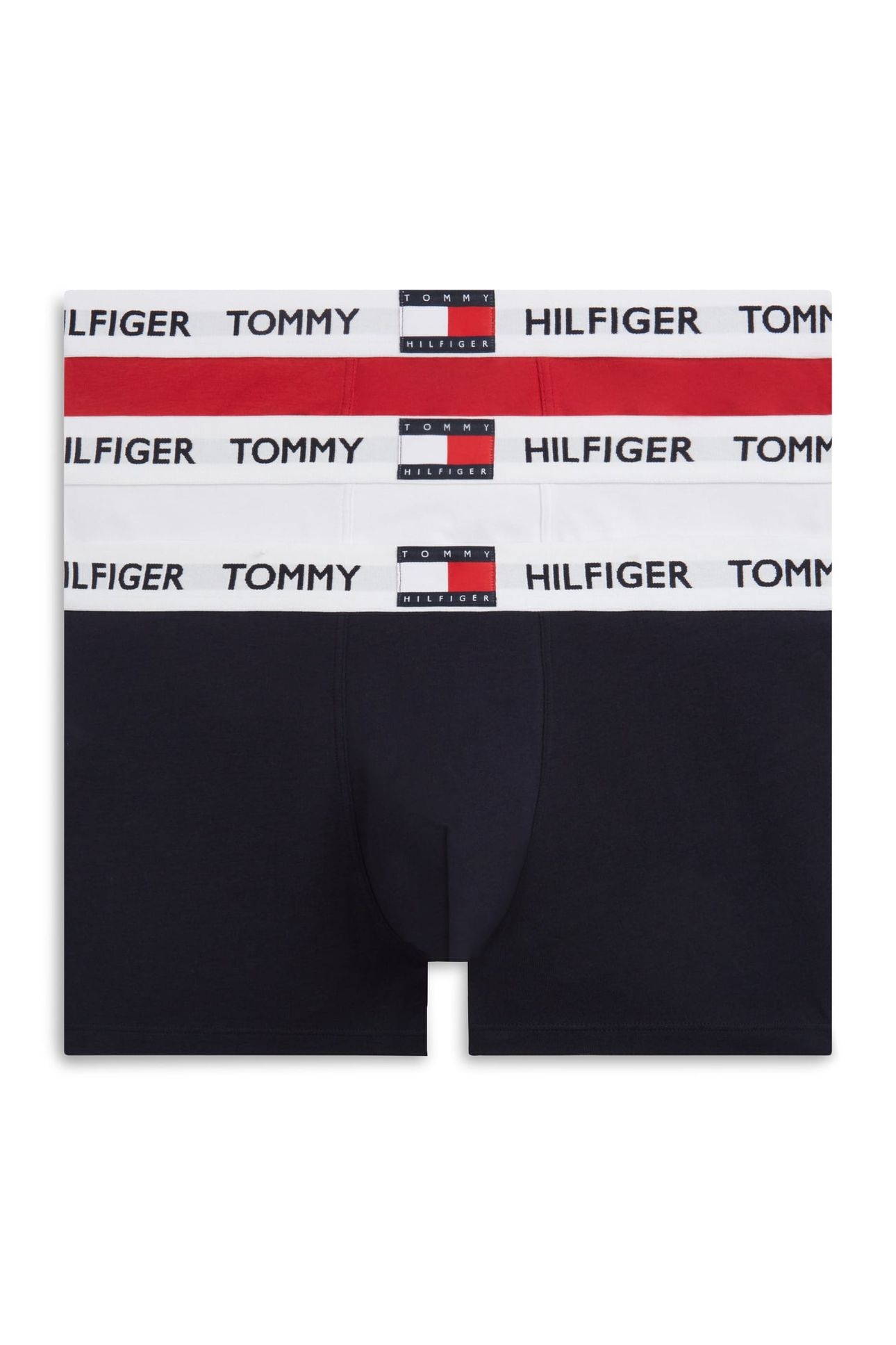 3-PACK TRUNK MEDIUM RED/WHITE/NAVY BLUE 1