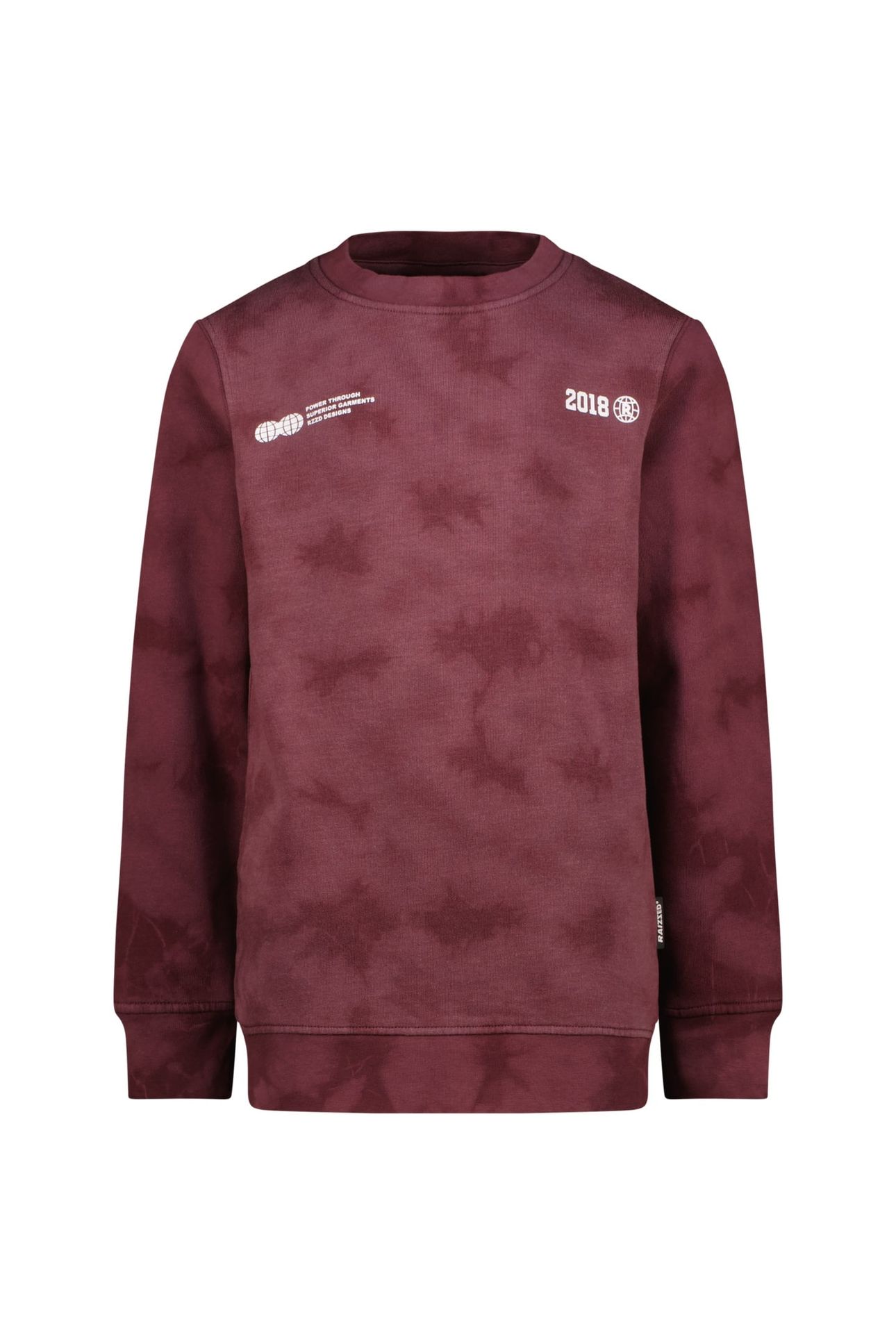 BOYS NALARIC SWEATER PLUM RED 2