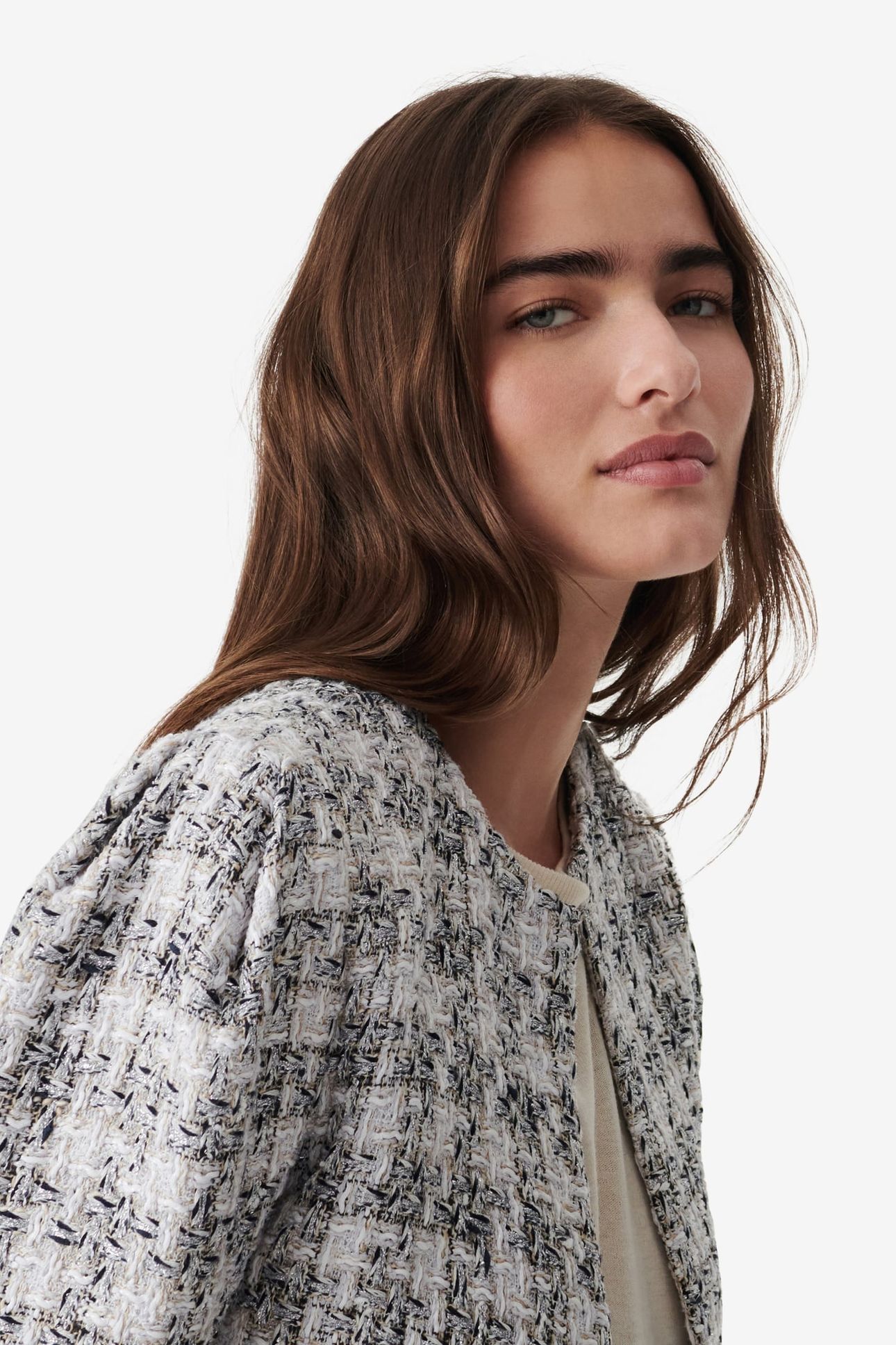 GITAH JACKET SILVER/WHITE 5