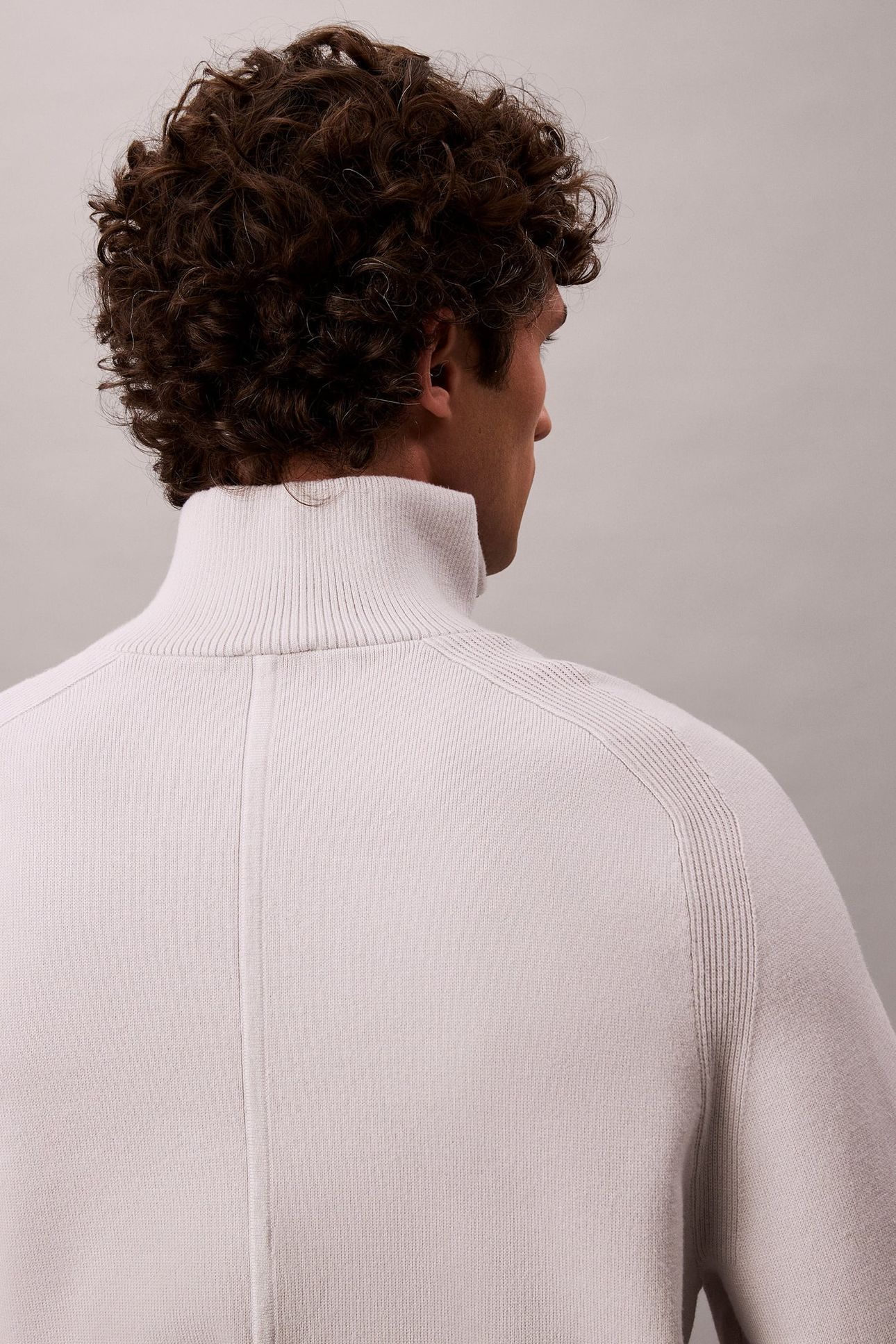 LS SNOWY TECH KNIT SWEATER CHALK 7