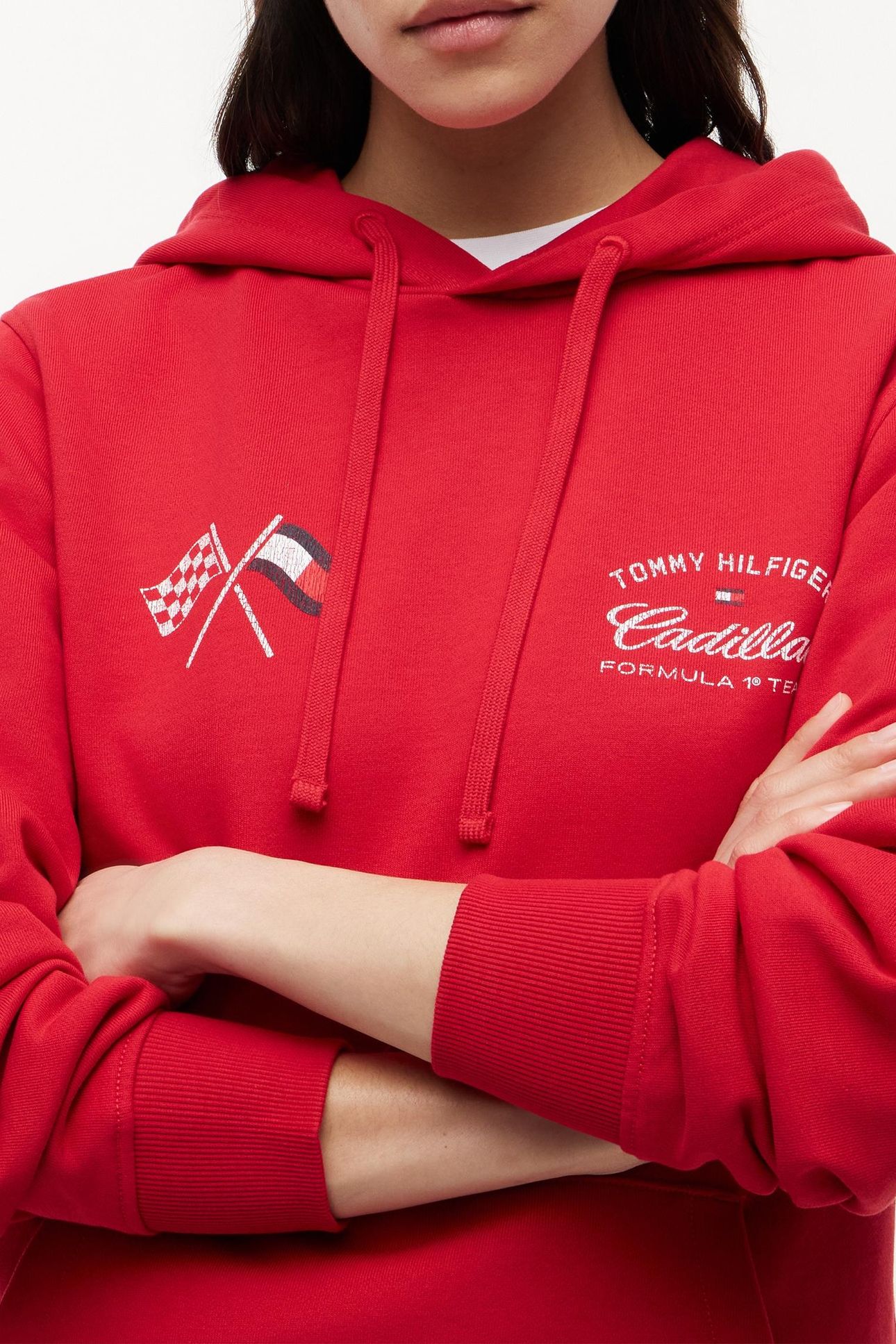 UNISEX TH X CF1 VARSITY GRAPHIC RED 6