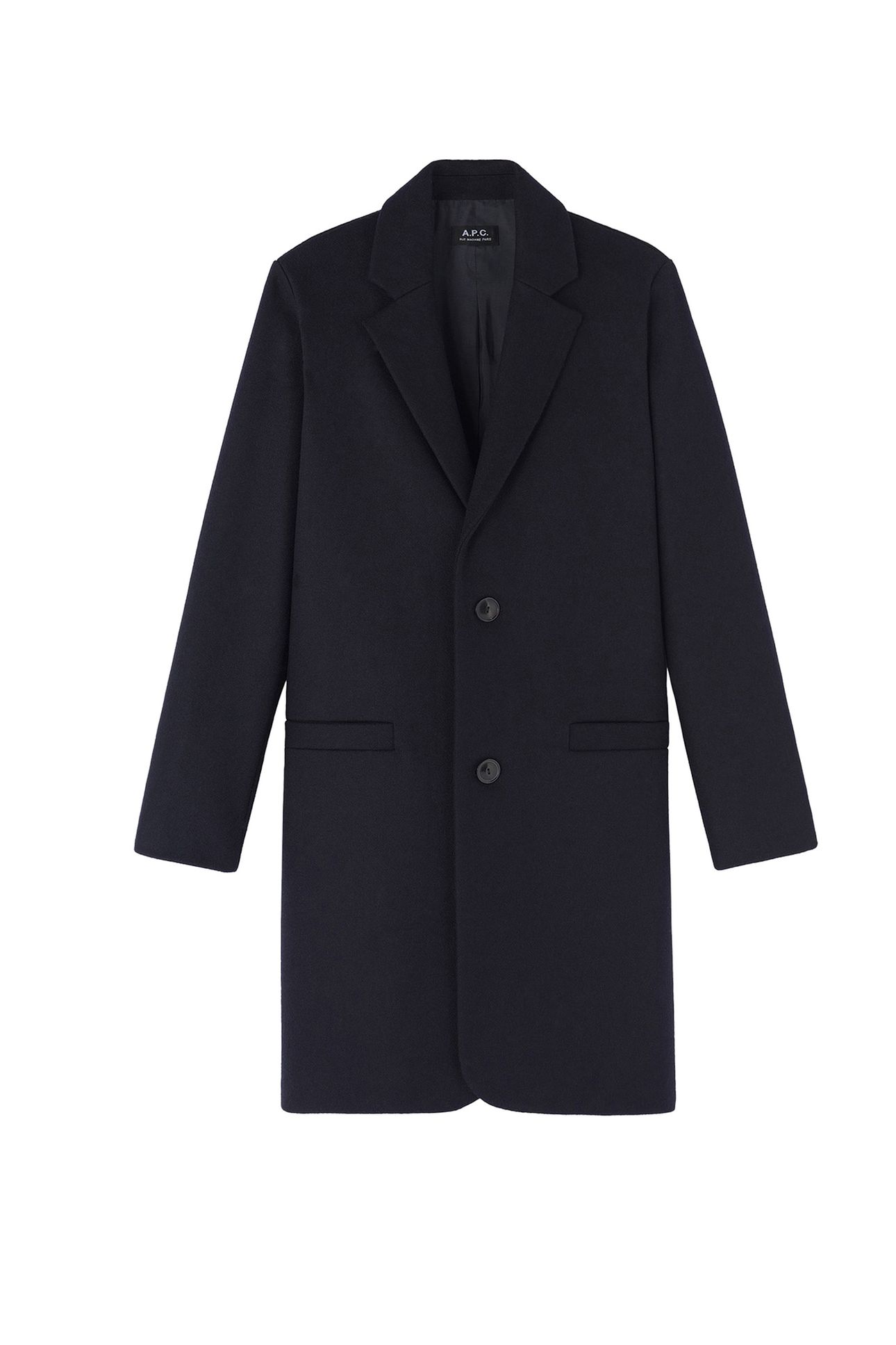 COAT CARVER HEATHERED NAVY 2
