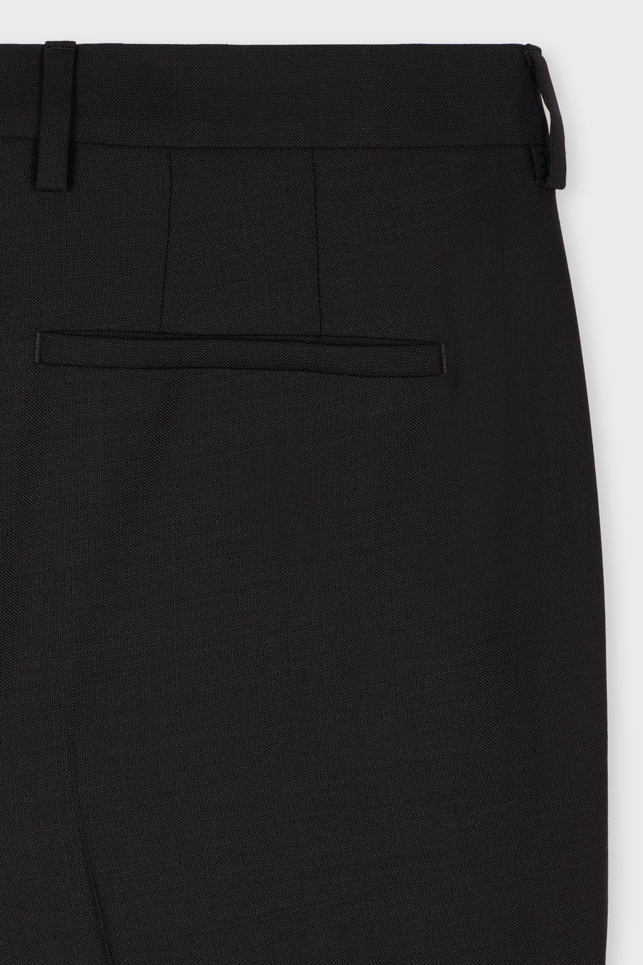 MENS SLIM FIT TROUSER BLACK 5