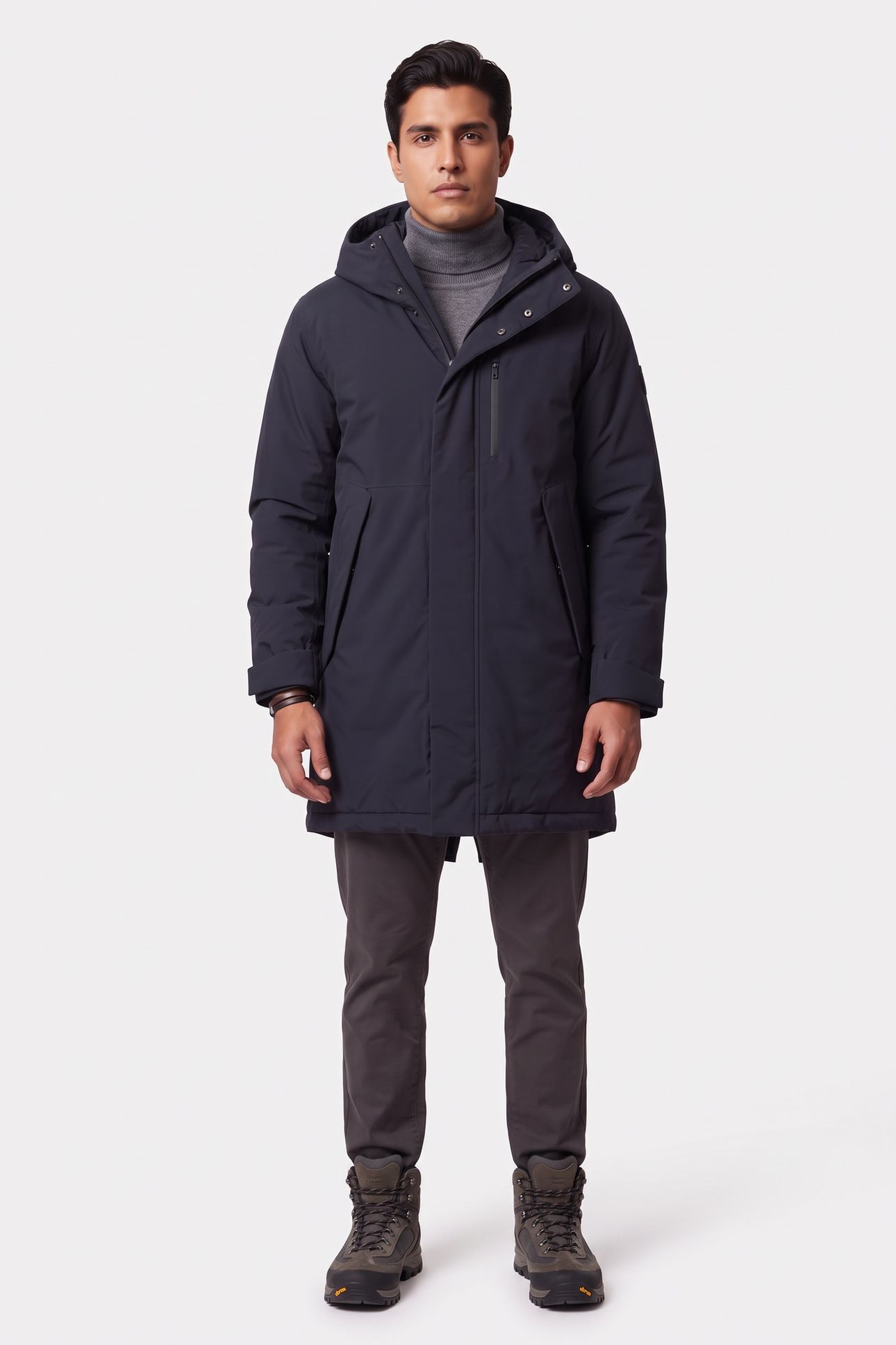 BRANDENBURGER COAT DARK NAVY 1