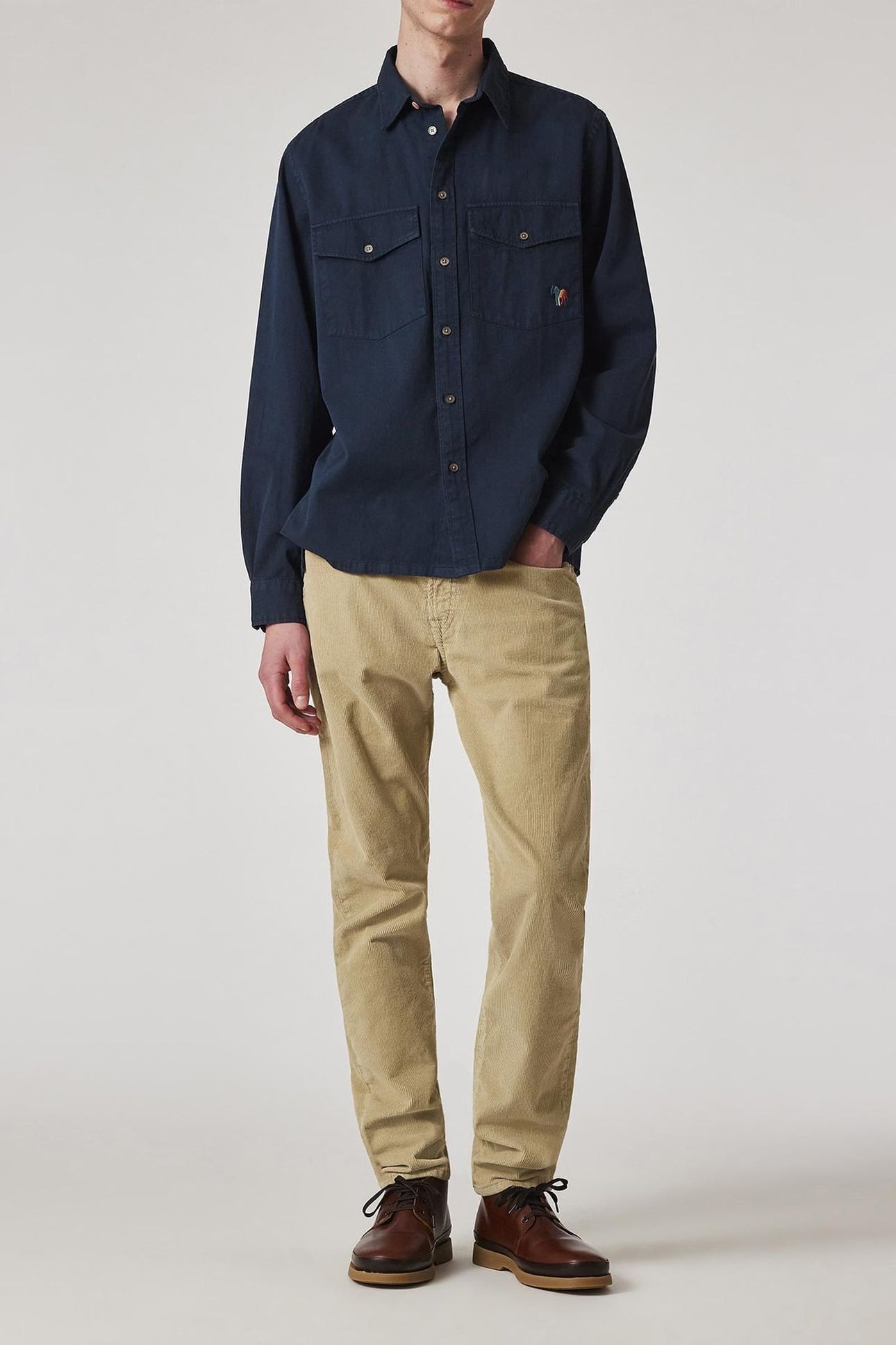 MENS TAPERED FIT JEAN TAN 2