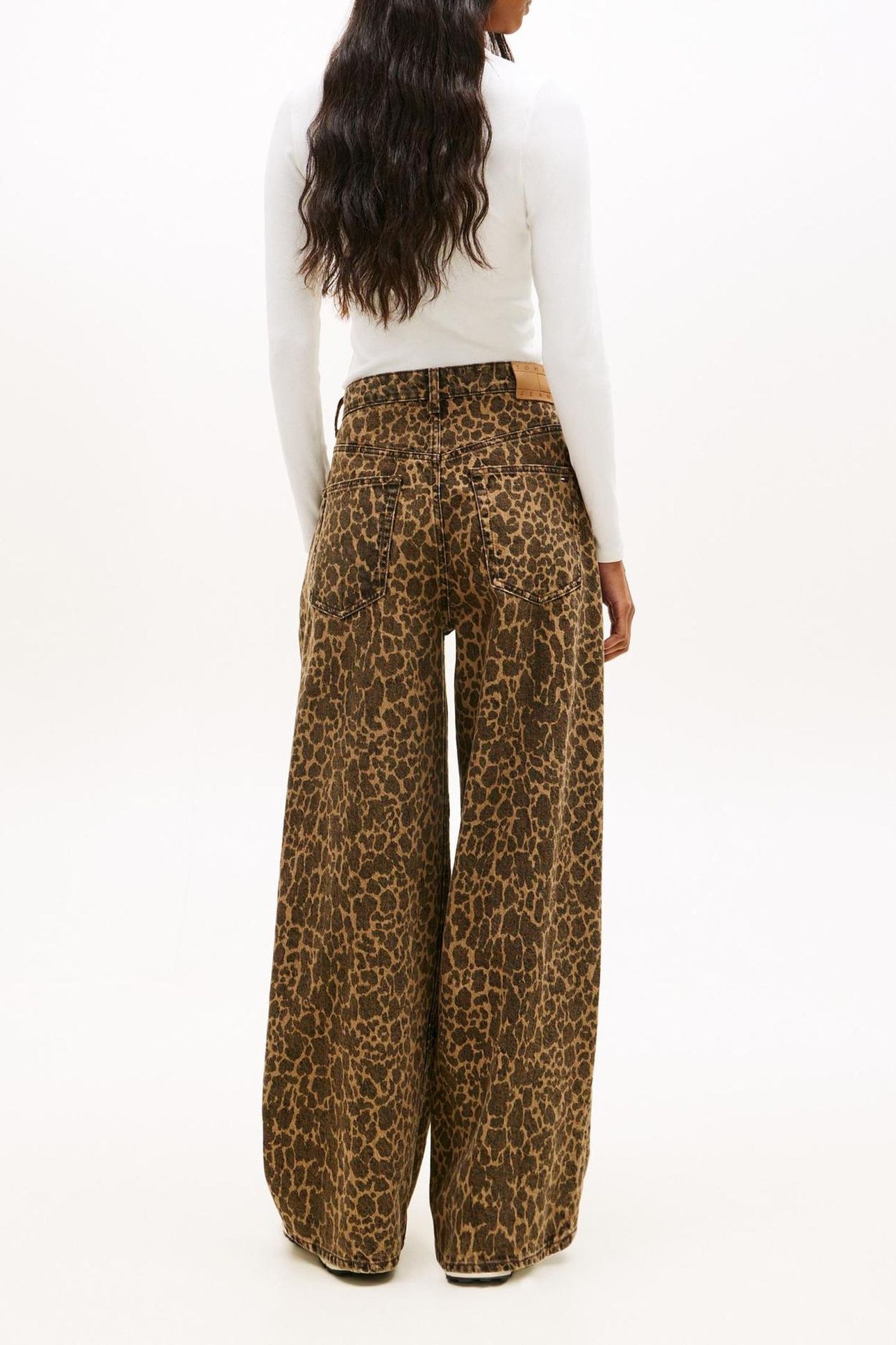 CHARLIE MID RISE LOOSE WIDE DENIM COLOR 2