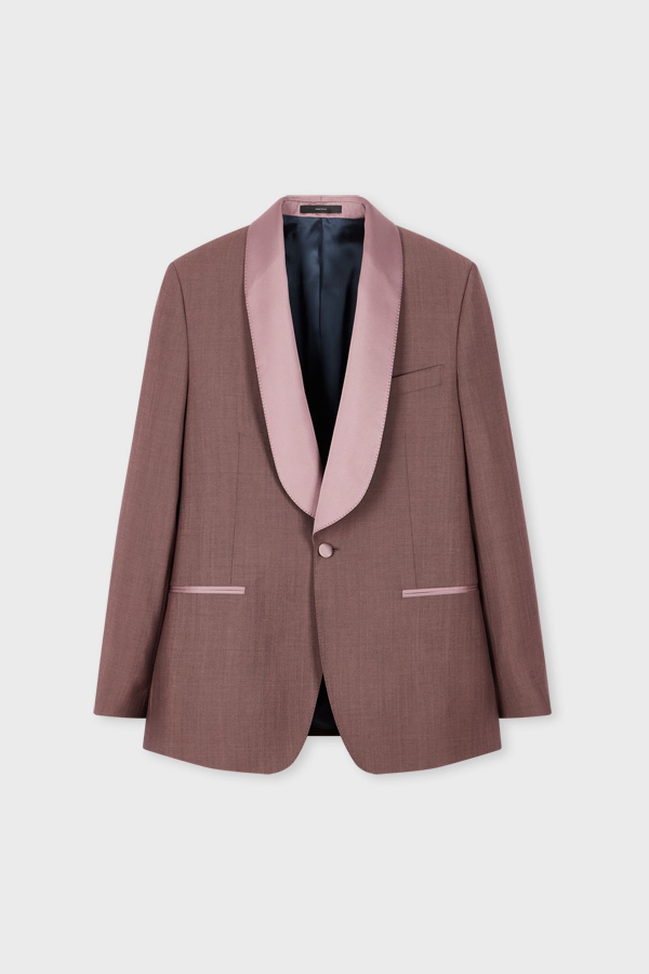 MENS TAILORED FIT 1 BTN JACKET DARK VIOLET 4