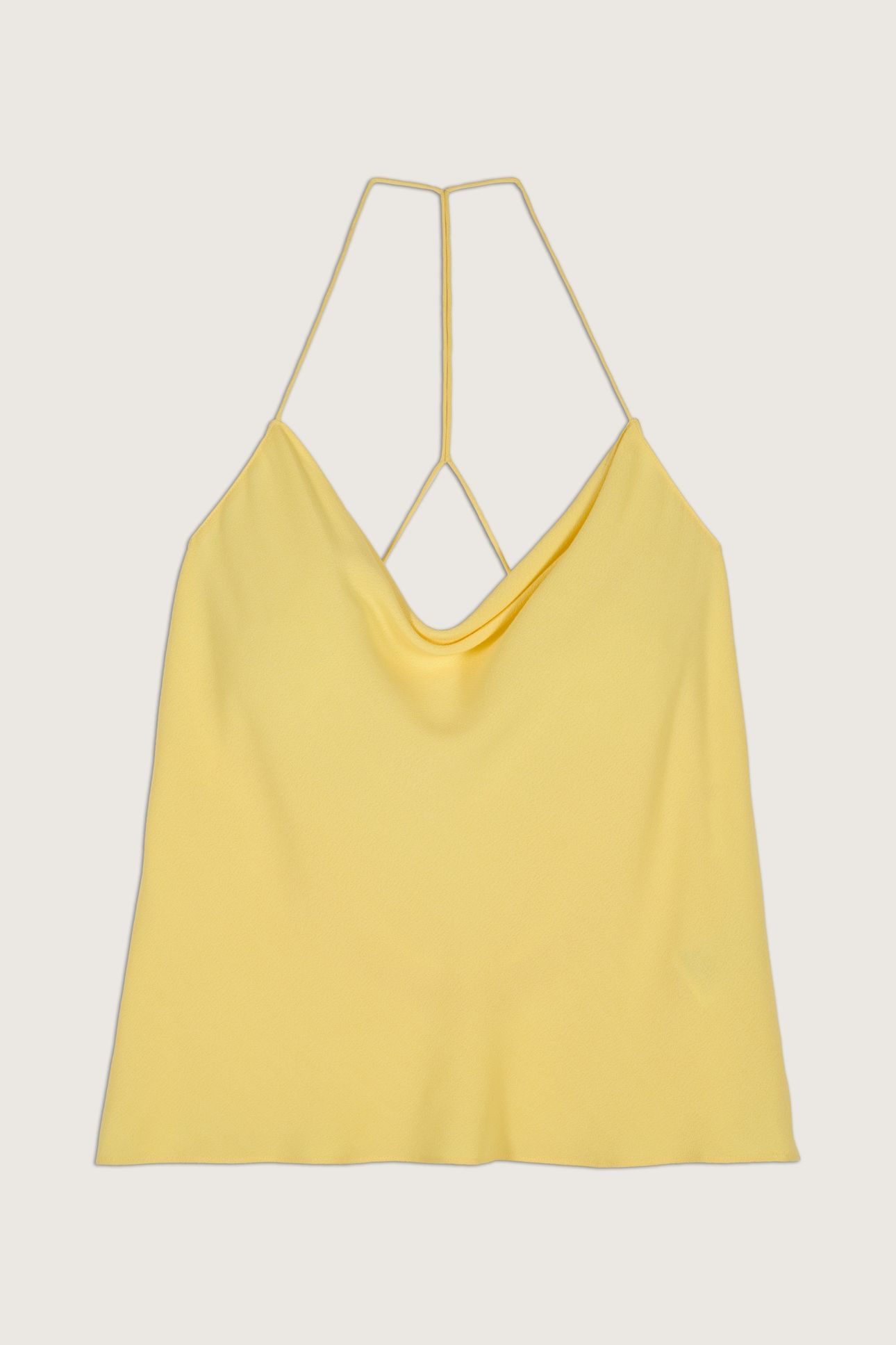 SLEEVELESS TOP JAUNE 3