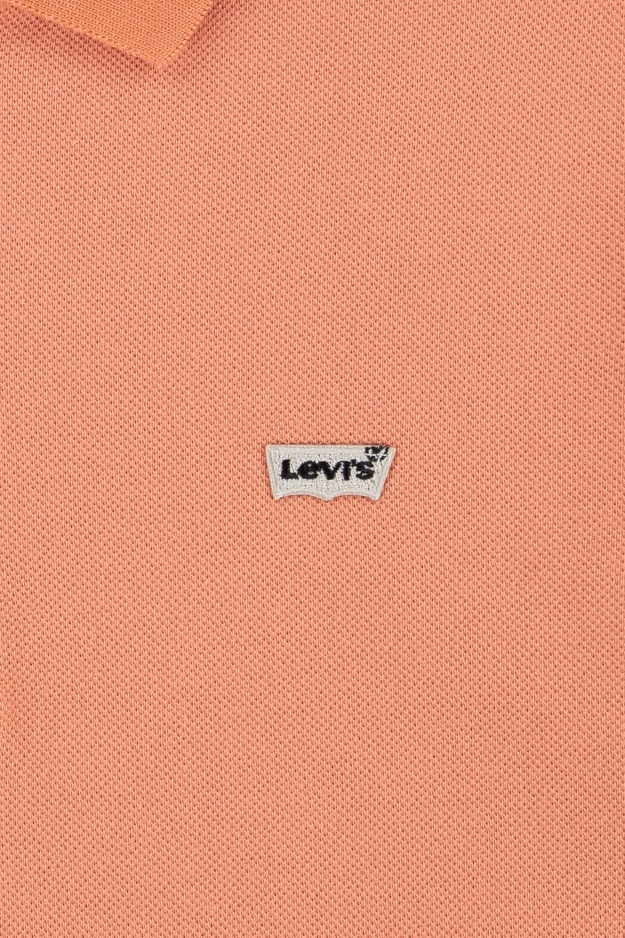 BOYS BACK NECK TAPE POLO TAWNY ORANGE 3