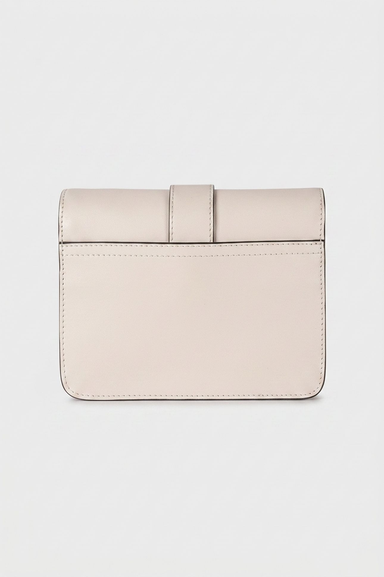 HEART LOCK CALFSKIN SHOULDER BAG WHITE 3