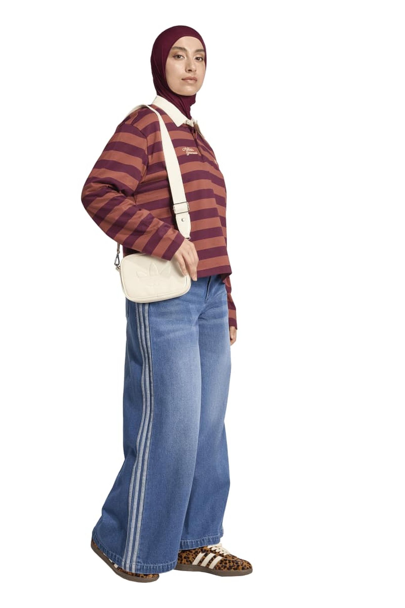 LS GFX POLO MAROON 5