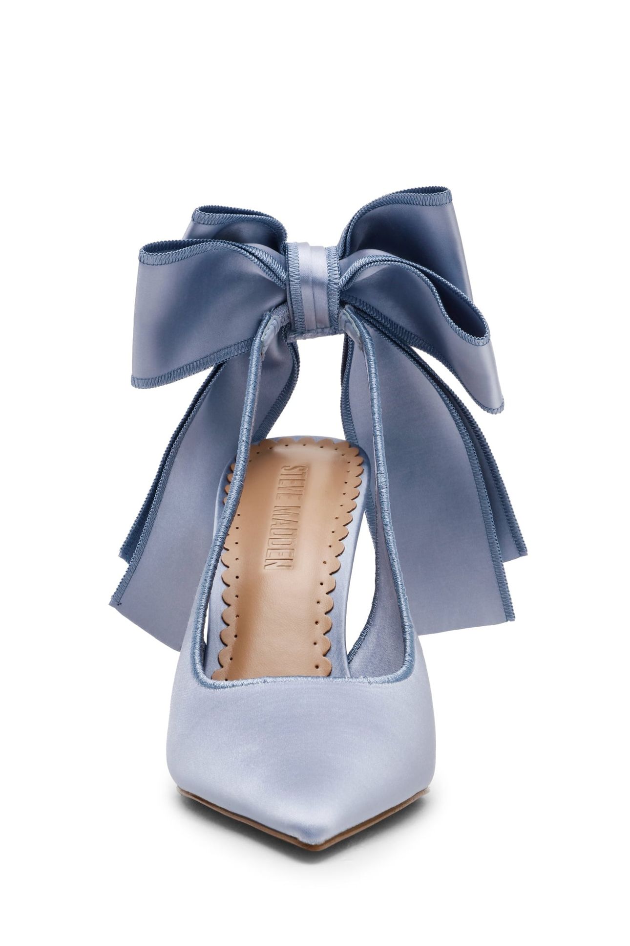 TEACUP PUMPS BLUE SATIN 4