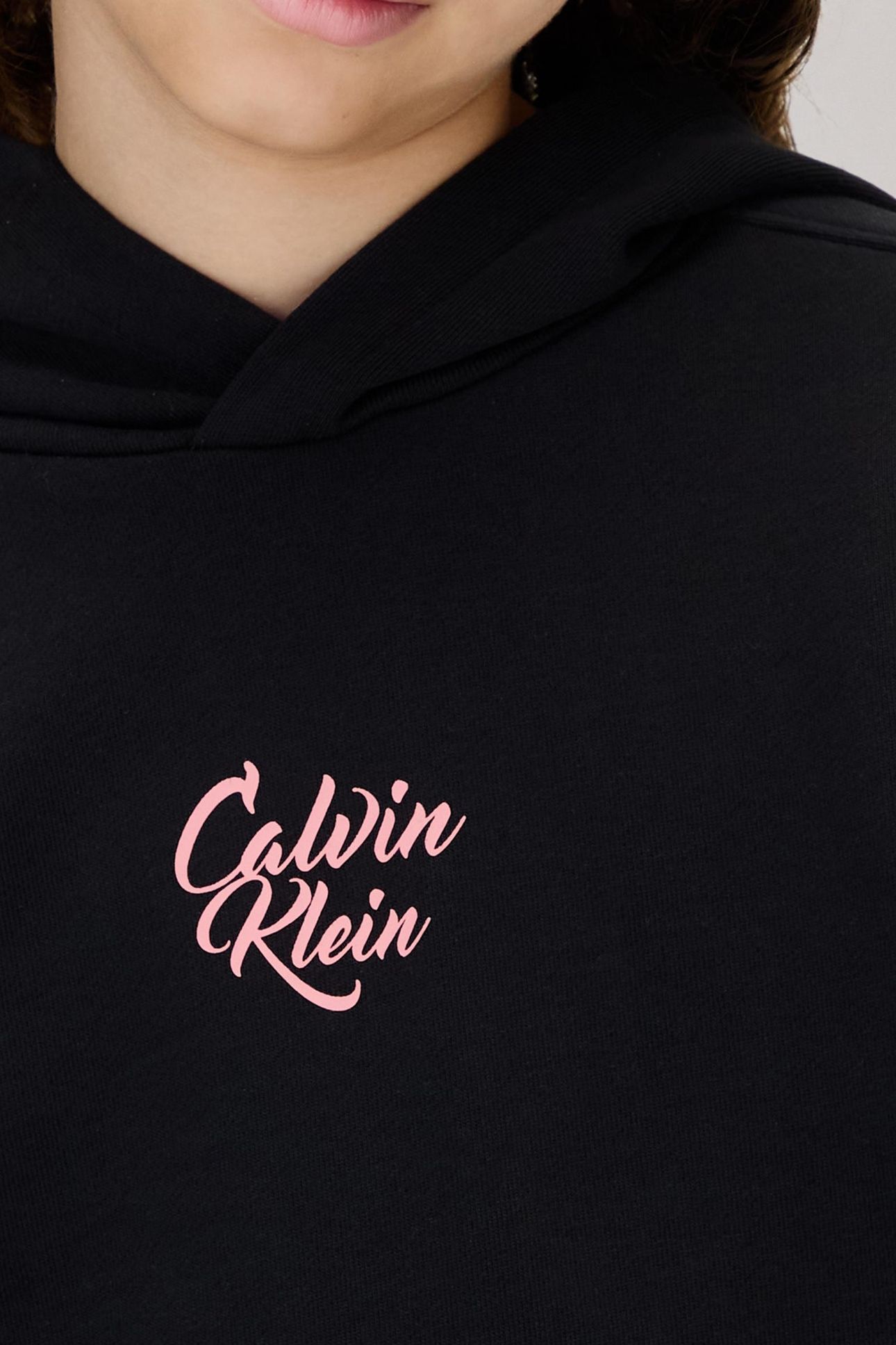 GIRLS SCRIPT LOGO GRAPHIC BLACK 5