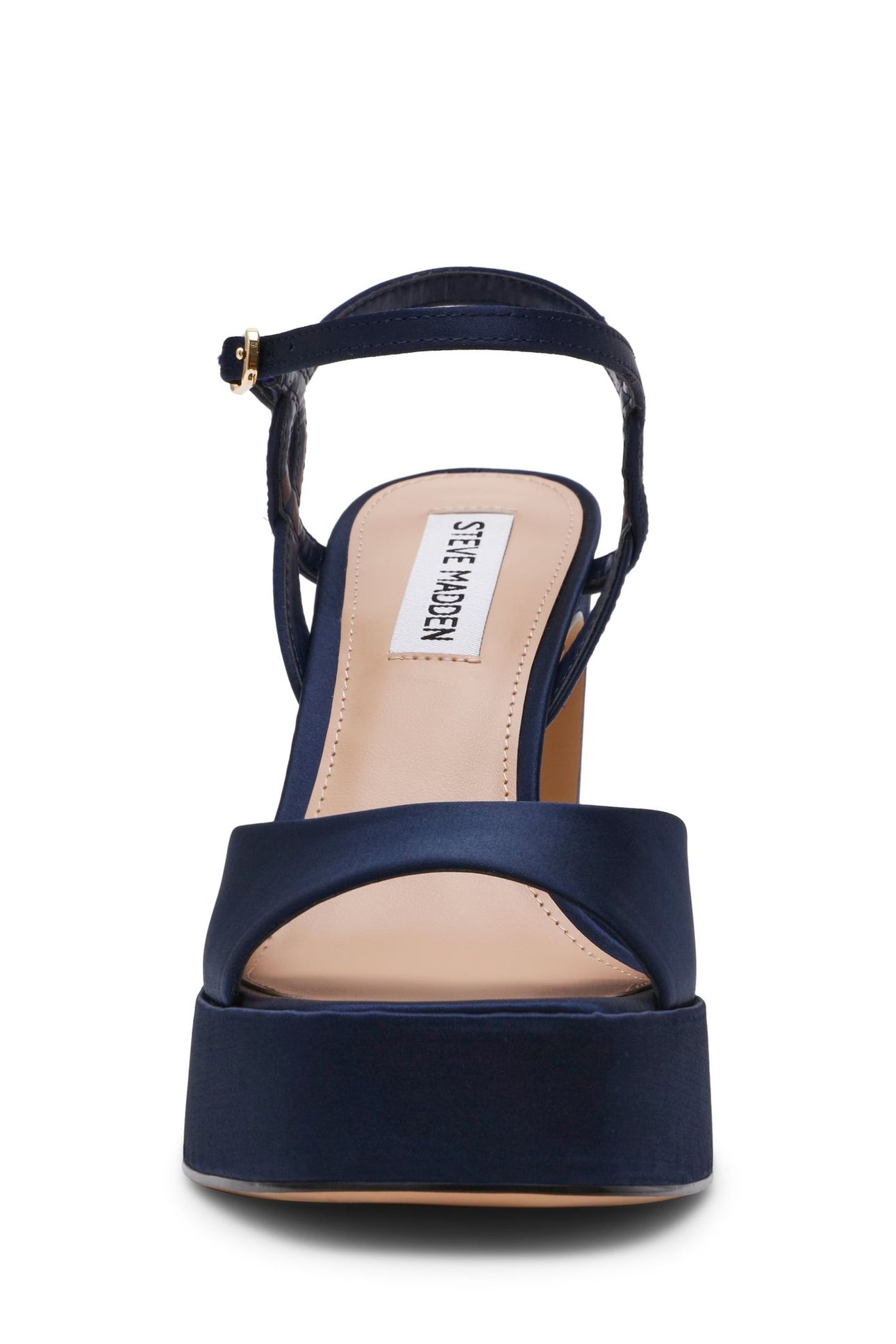 MILIANA SANDALS BLUE SATIN 3