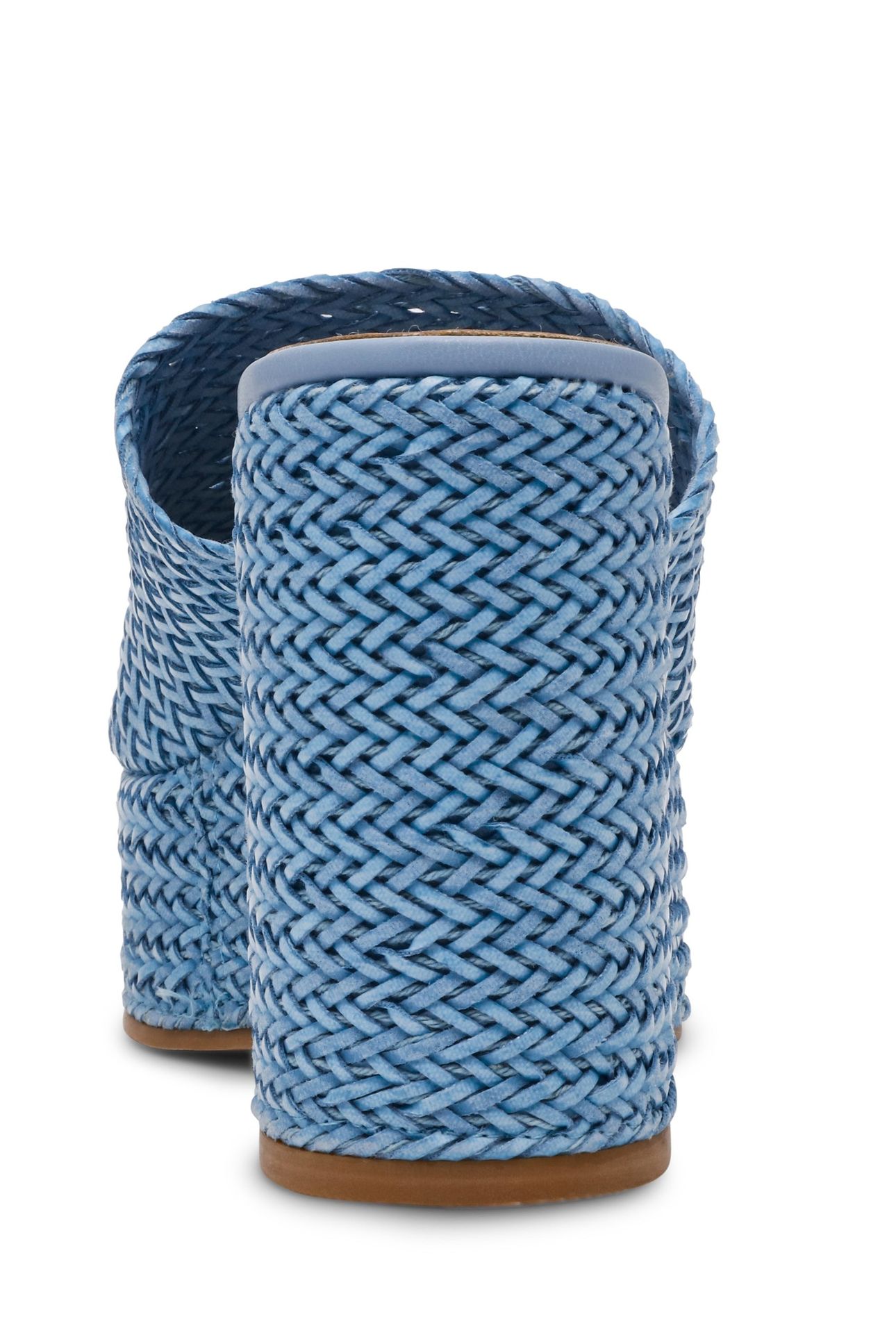 CASSI SANDALS BLUE RAFFIA 5