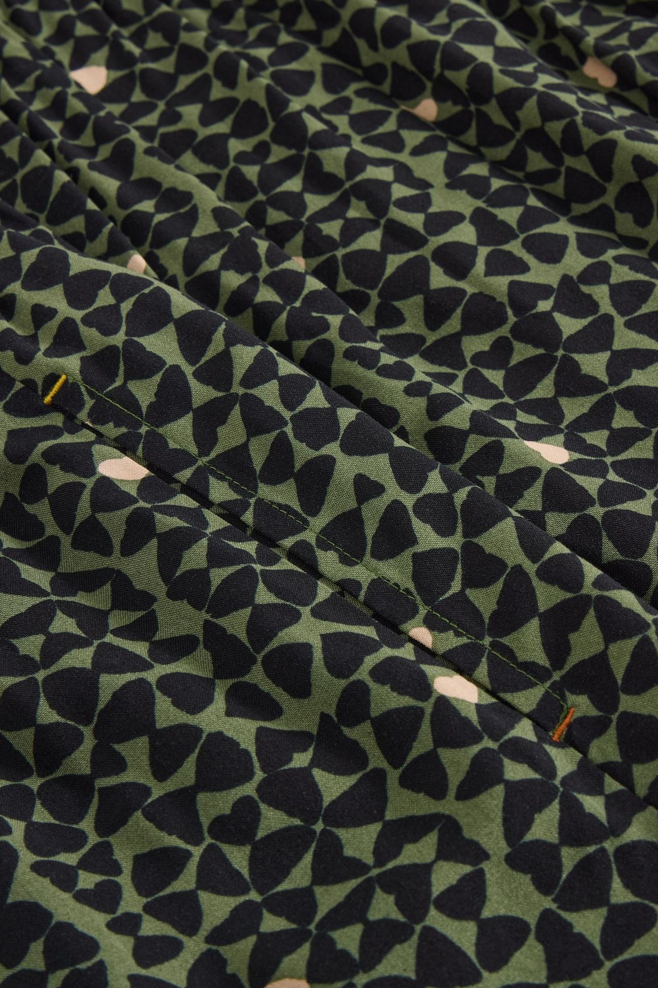 PENELOPE DRESS GREEN PRINT 5