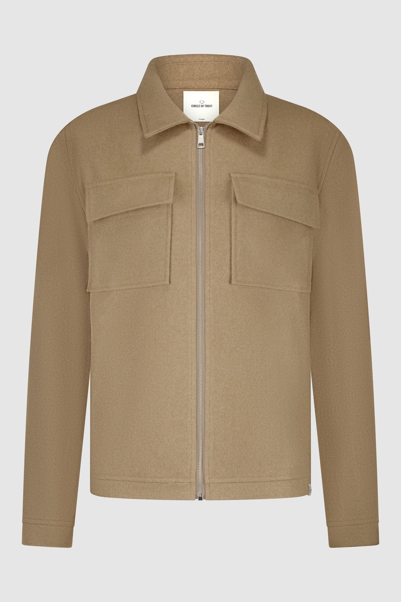 NATHAN OVERSHIRT CAMEL 1