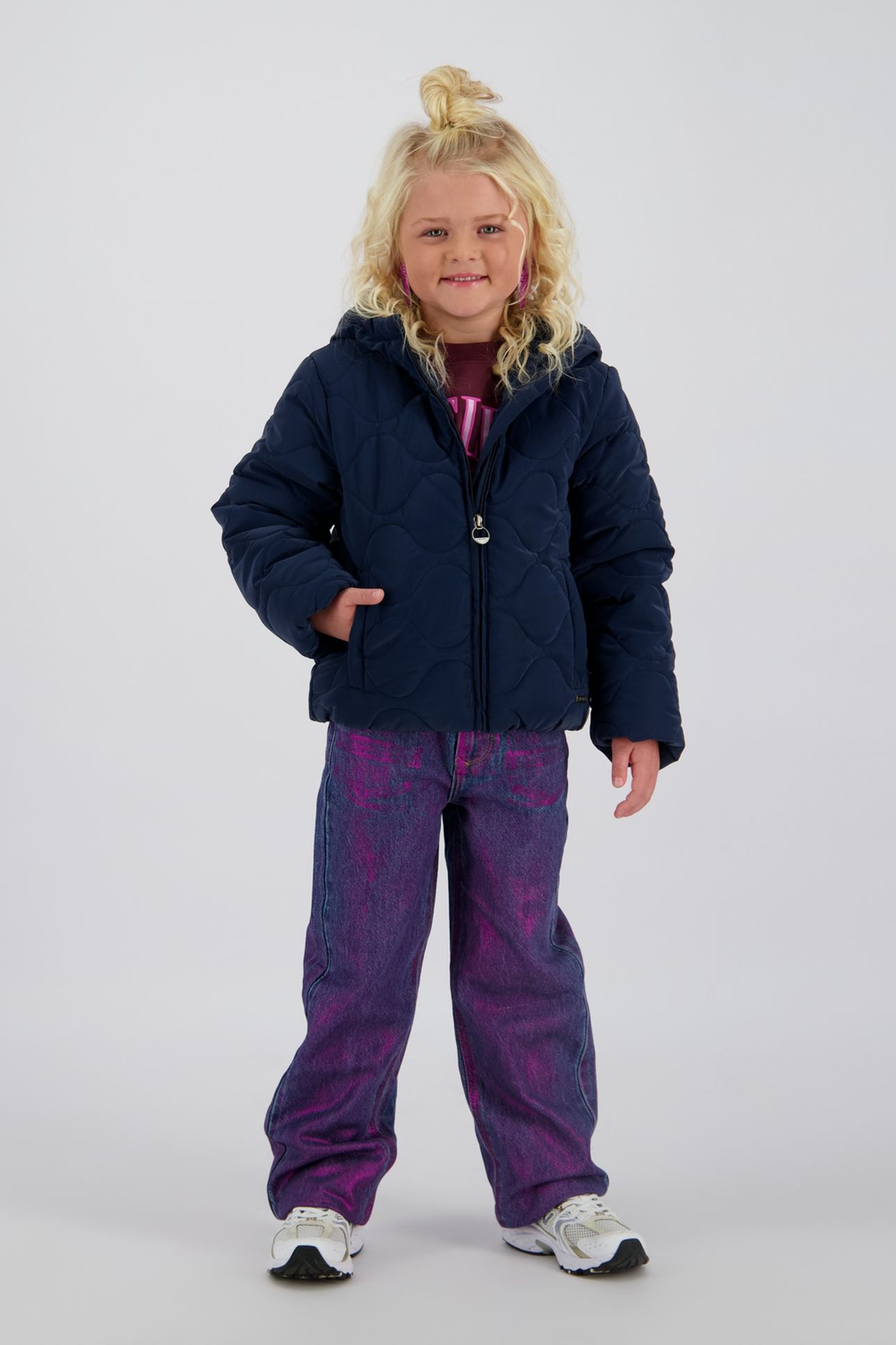 GIRLS TANIJE JACKET OUTDOOR DARK BLUE 1