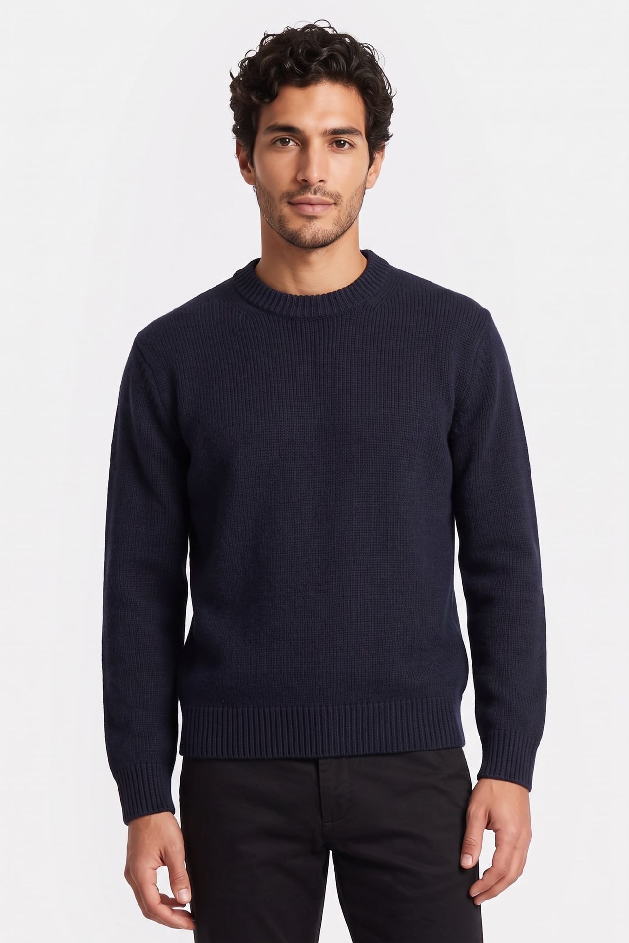 SANIT OVERSIZED CREW BLUE 1