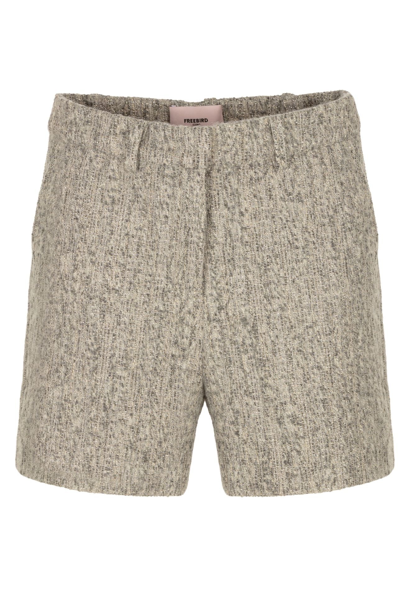 PLUME SHORTS SILVER GREY 2