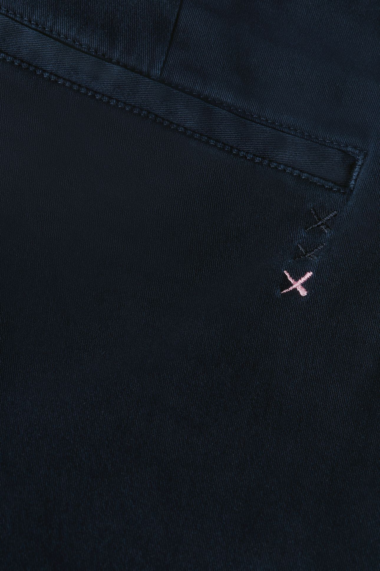 WARREN COTTON TWILL WASHED CHINO WITH BELT SKY CAPTAIN 3