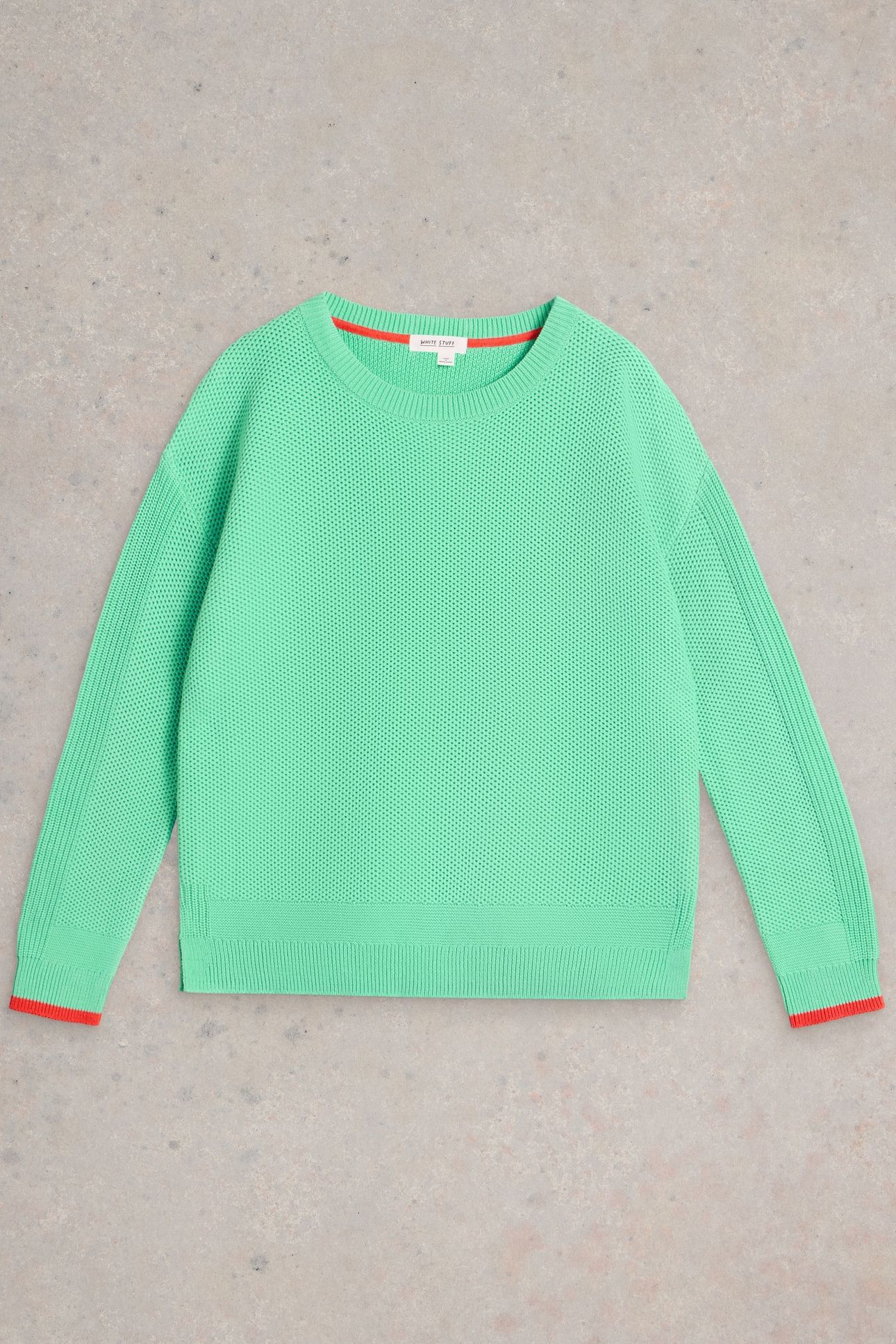 WHITE STUFF BANK JUMPER MID BLUE 1