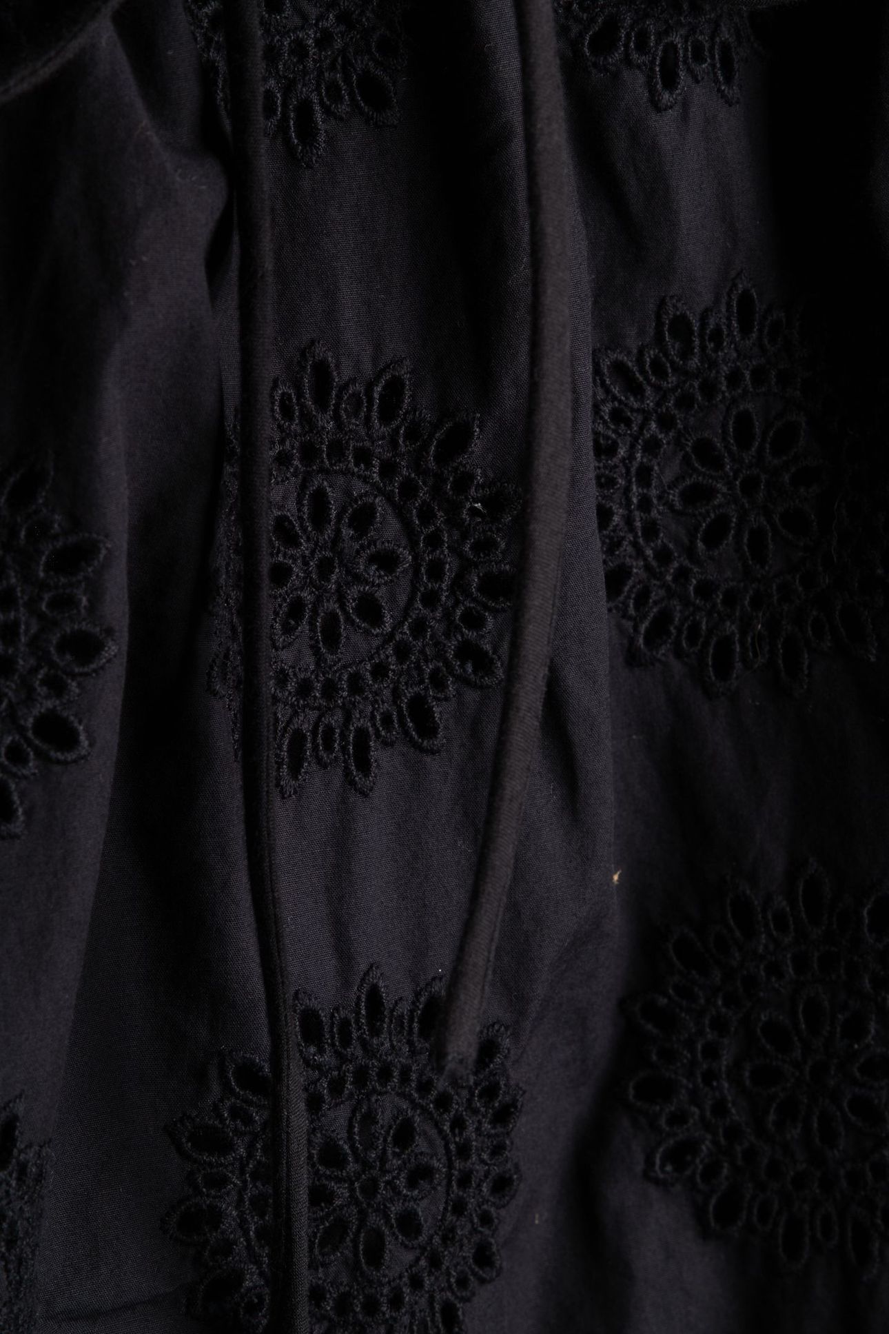 JOBIAN BRODERIE ANGLAIS SKIRT BLACK 4