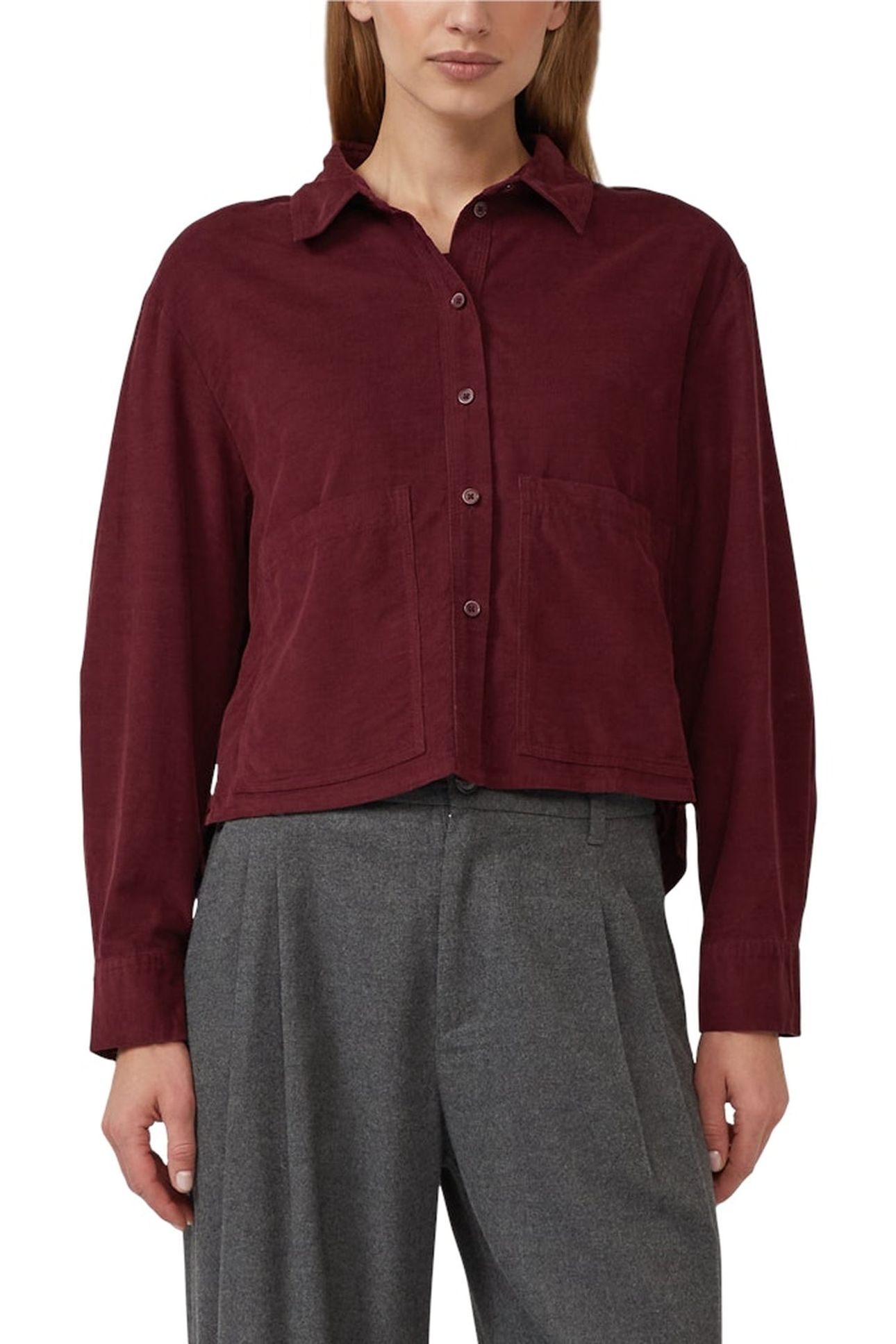 S.OLIVER BLOUSES BURGUNDY 2