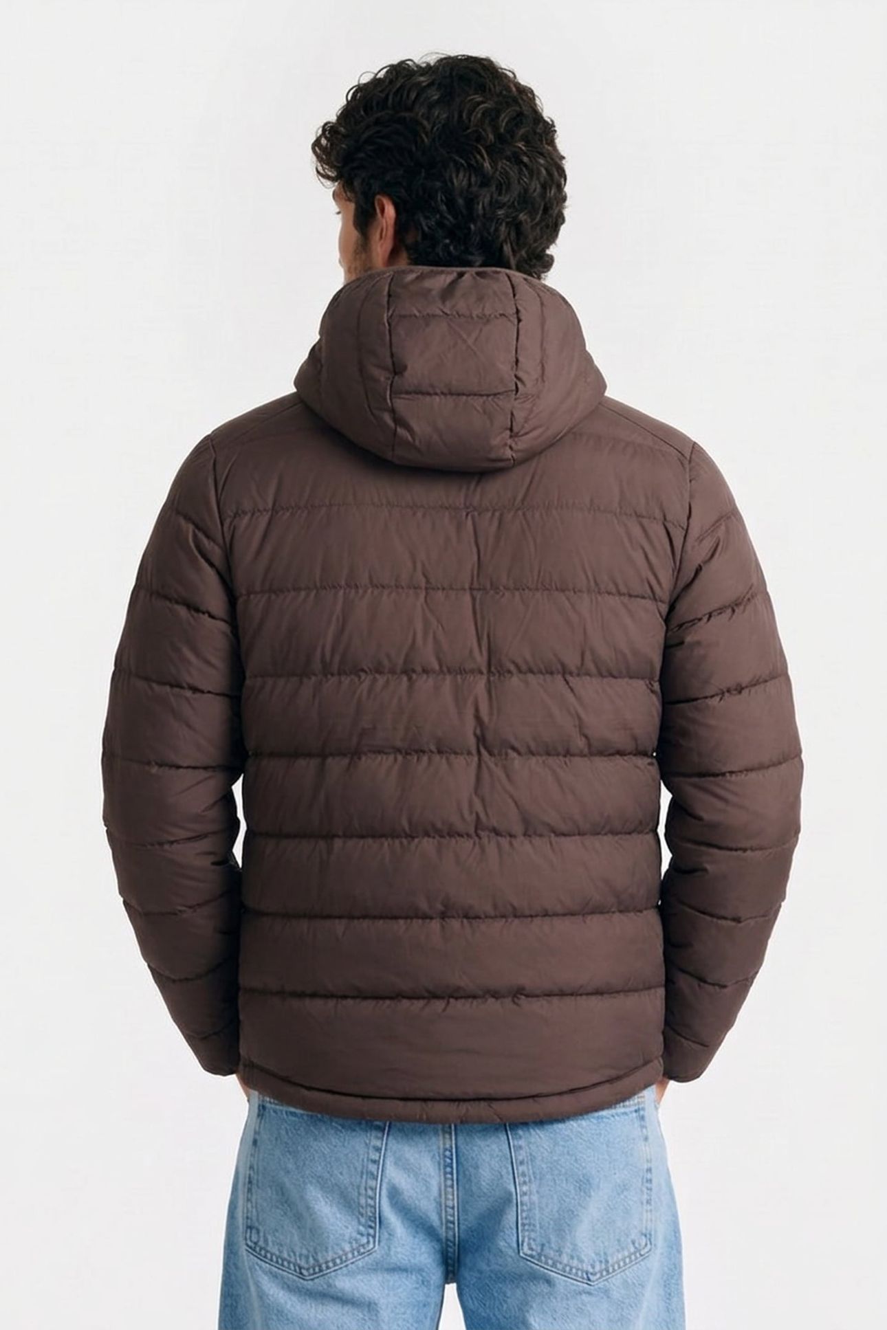 ATHER DOWN HOODY PEAT 2