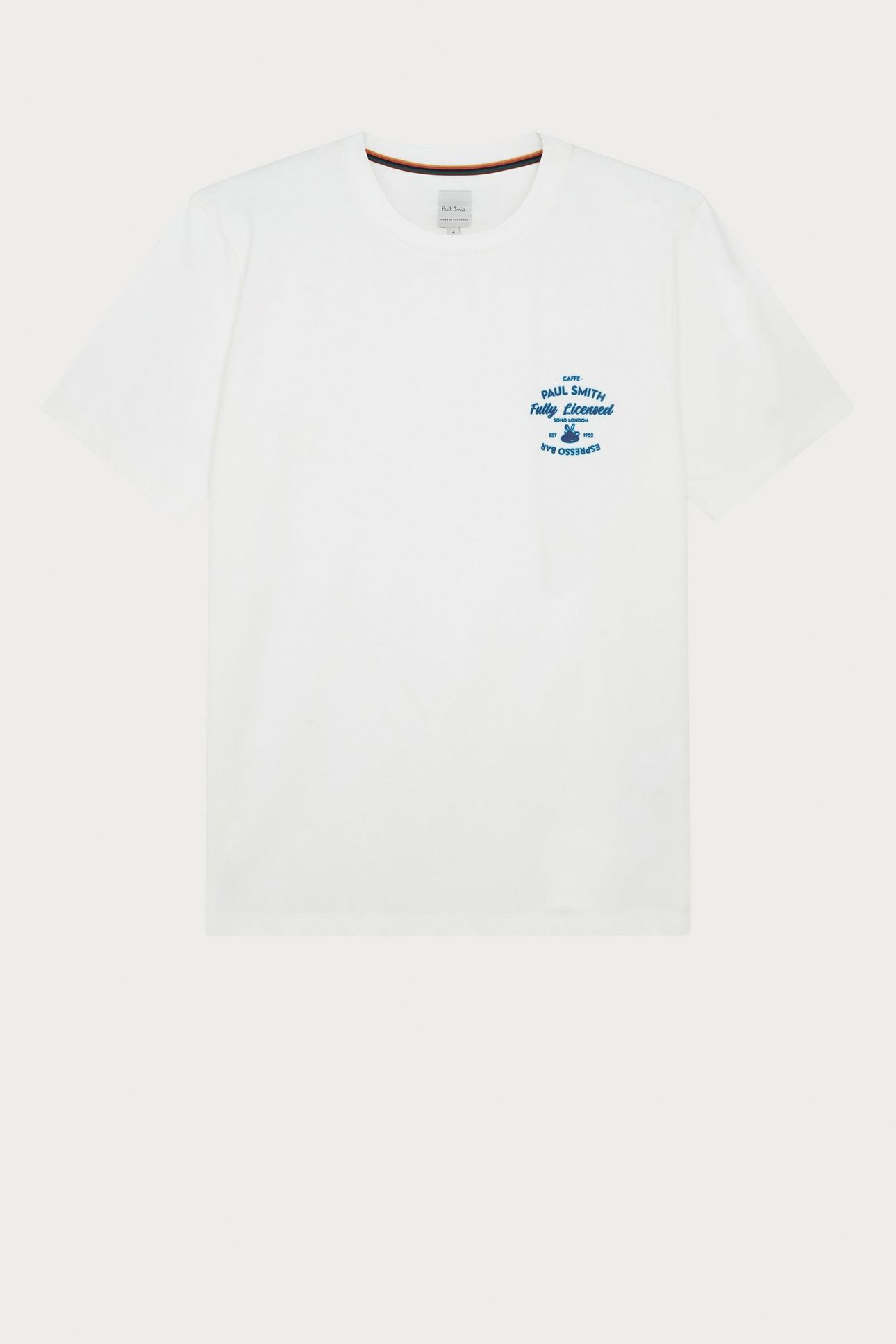 MENS ESPRESSO BAR PRINT TSHIRT WHITE 5